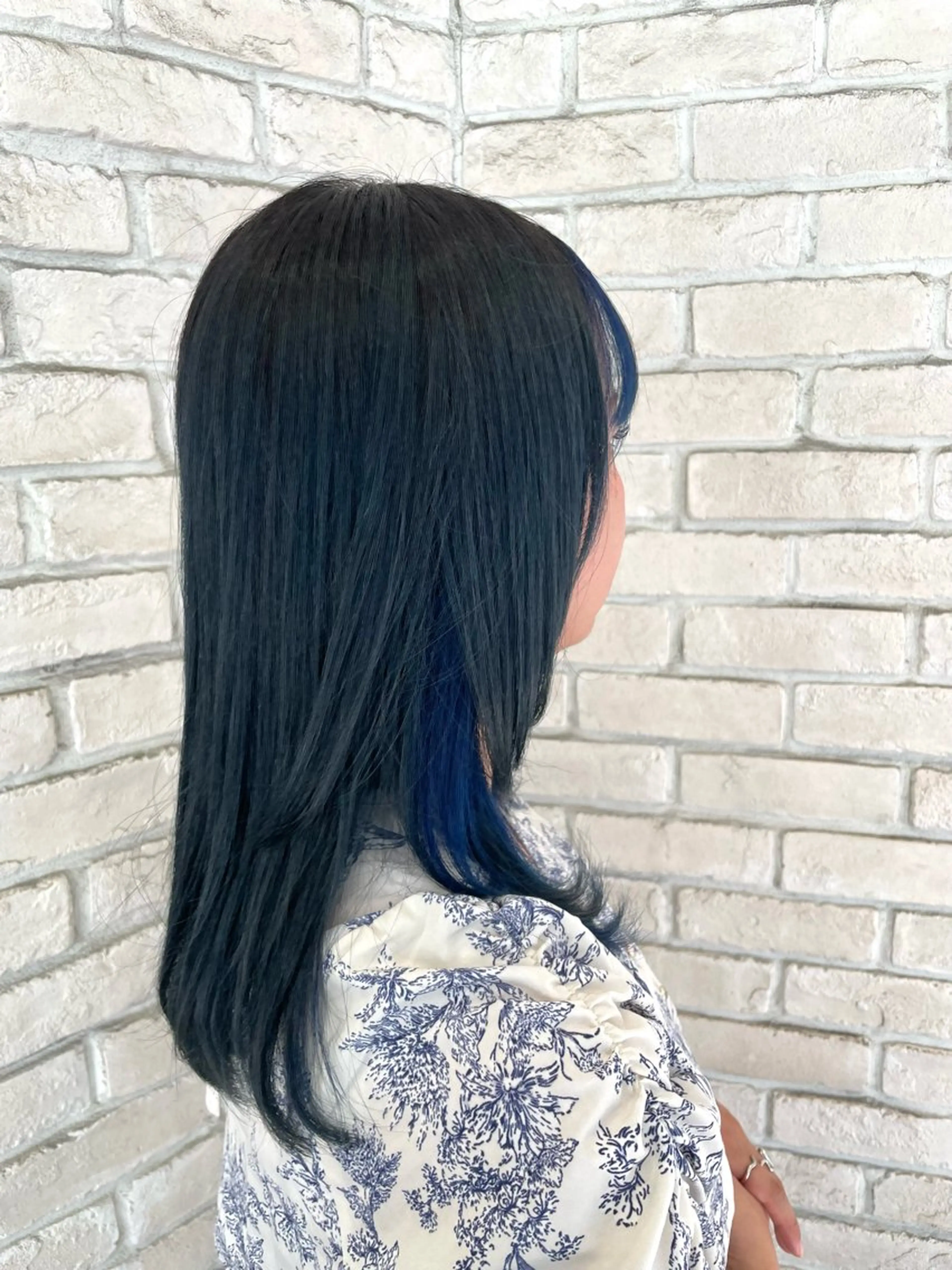 ミディアム カラー ヘアカラー ブリーチ超特化美容師 ☯️ルカ✡️💫のヘアスタイル