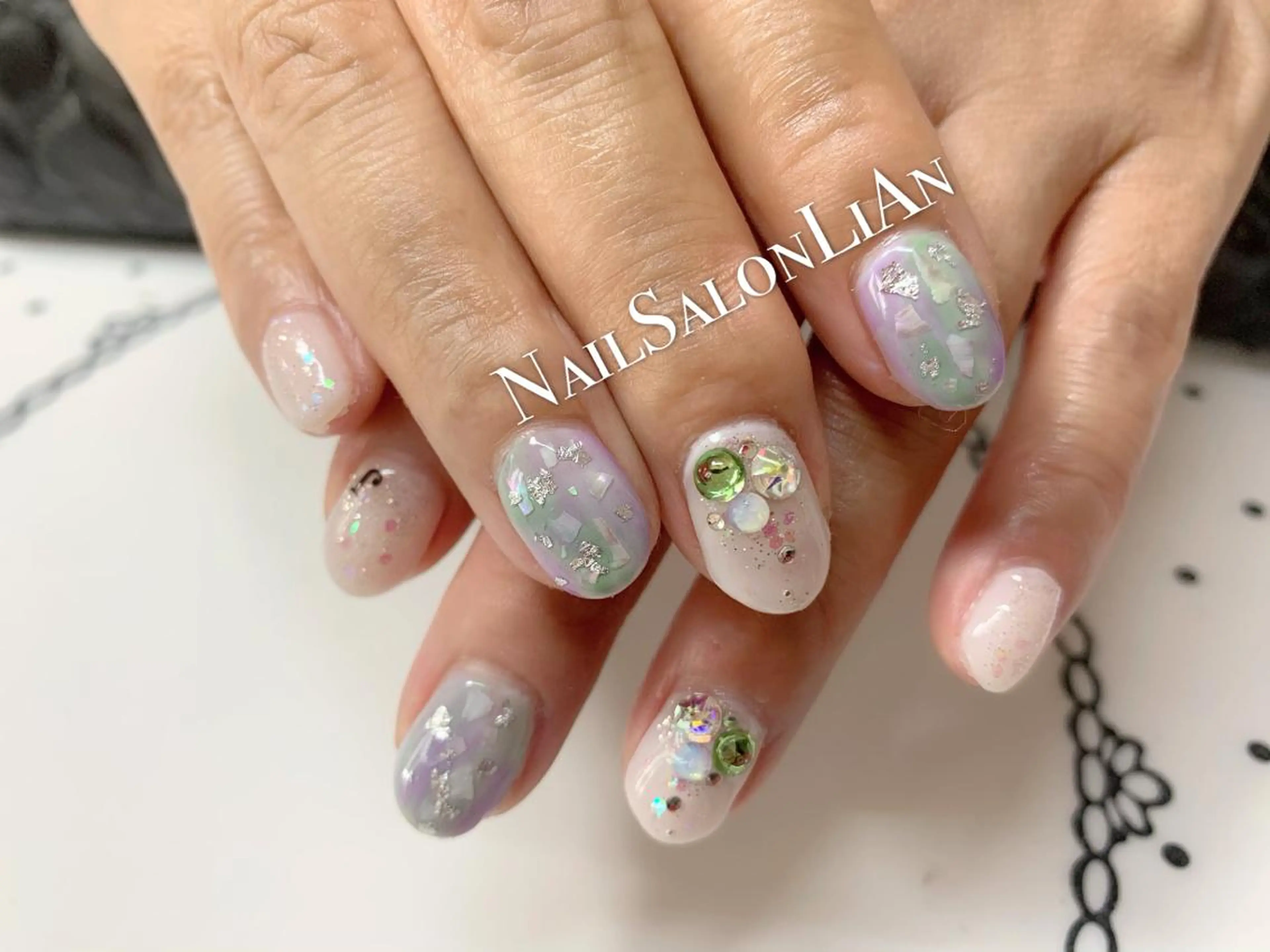 ネイル 持ち込み NailSalon LiAnのネイルデザイン