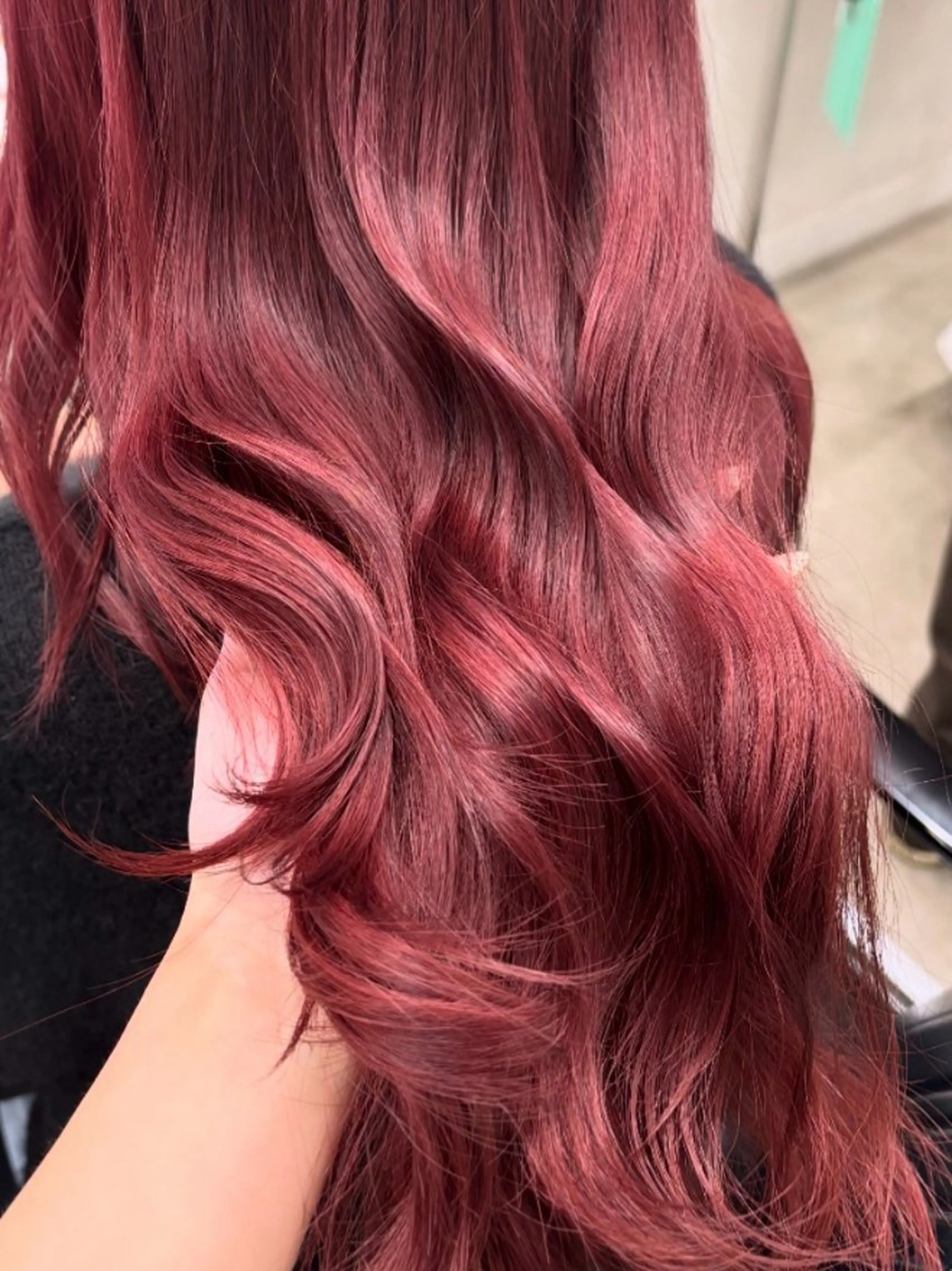 ロング カラー 韓国ヘア🇰🇷 HINAのヘアスタイル