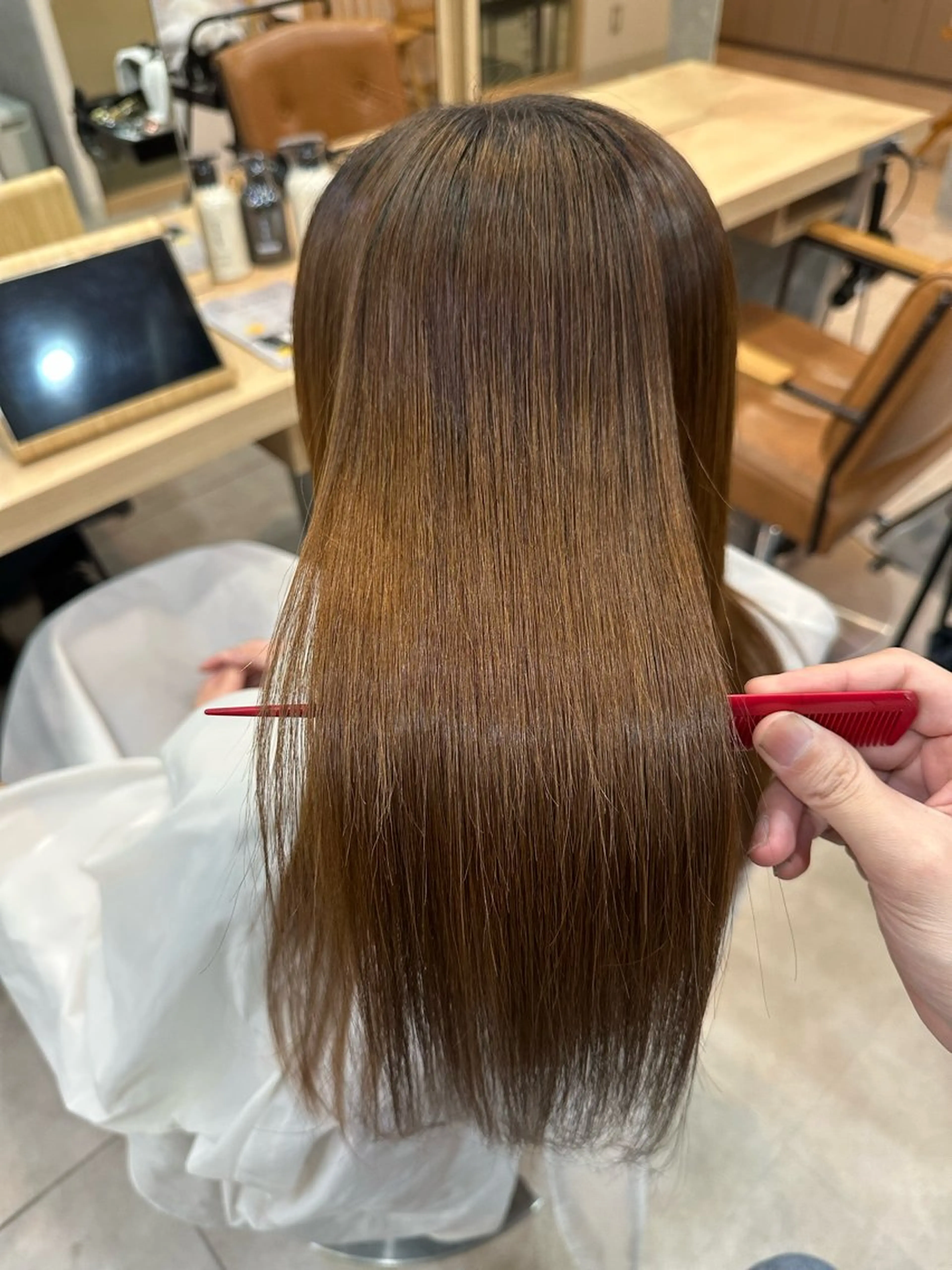 ロング カット 縮毛矯正 トリートメント 髪質改善のプロ🏥 💉五熊航大のヘアスタイル