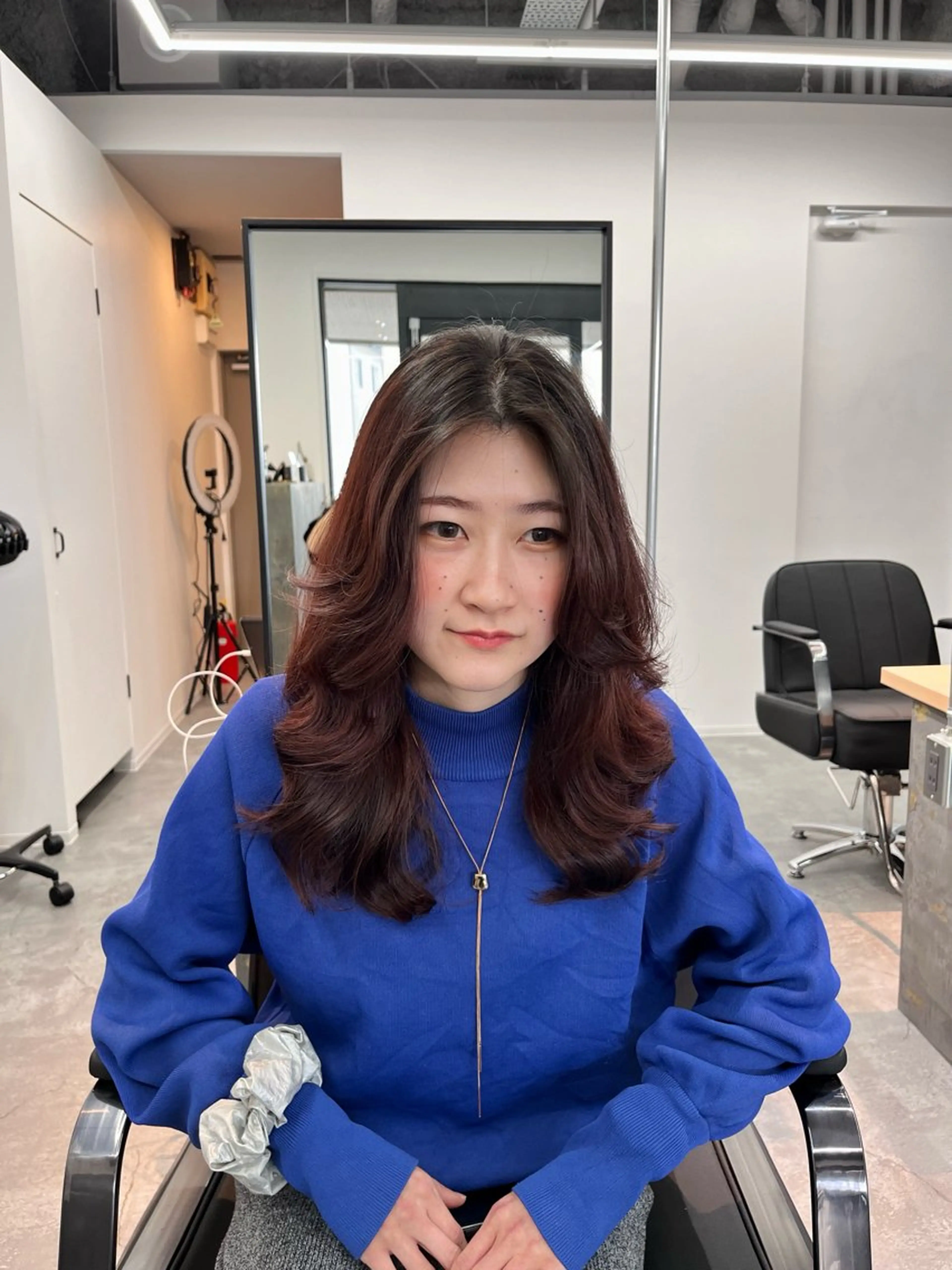 セミロング パーマ hair salon SILLO.のヘアスタイル