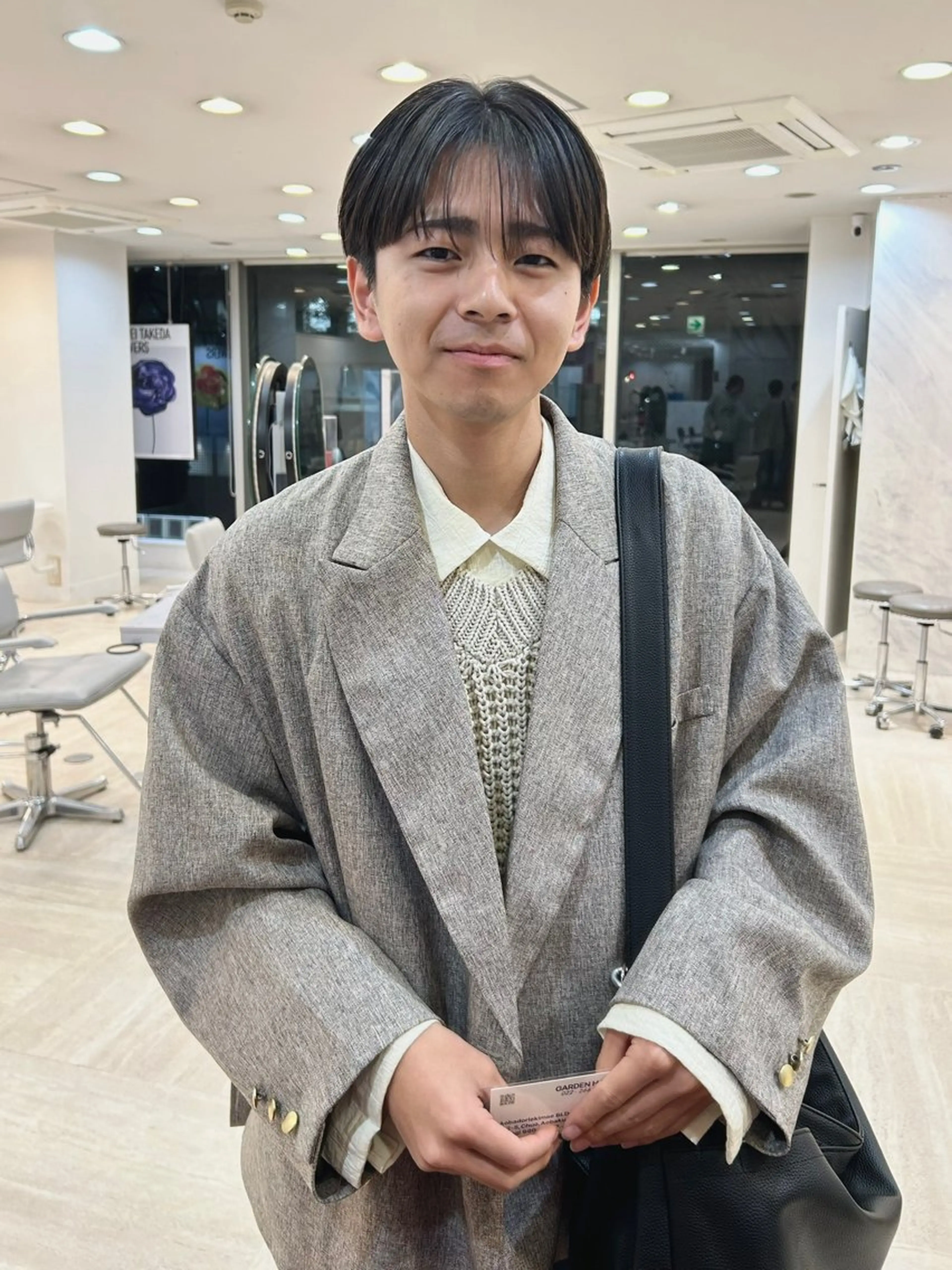 ショート カット 海/ミディアムレ イヤー/メンズカットのヘアスタイル