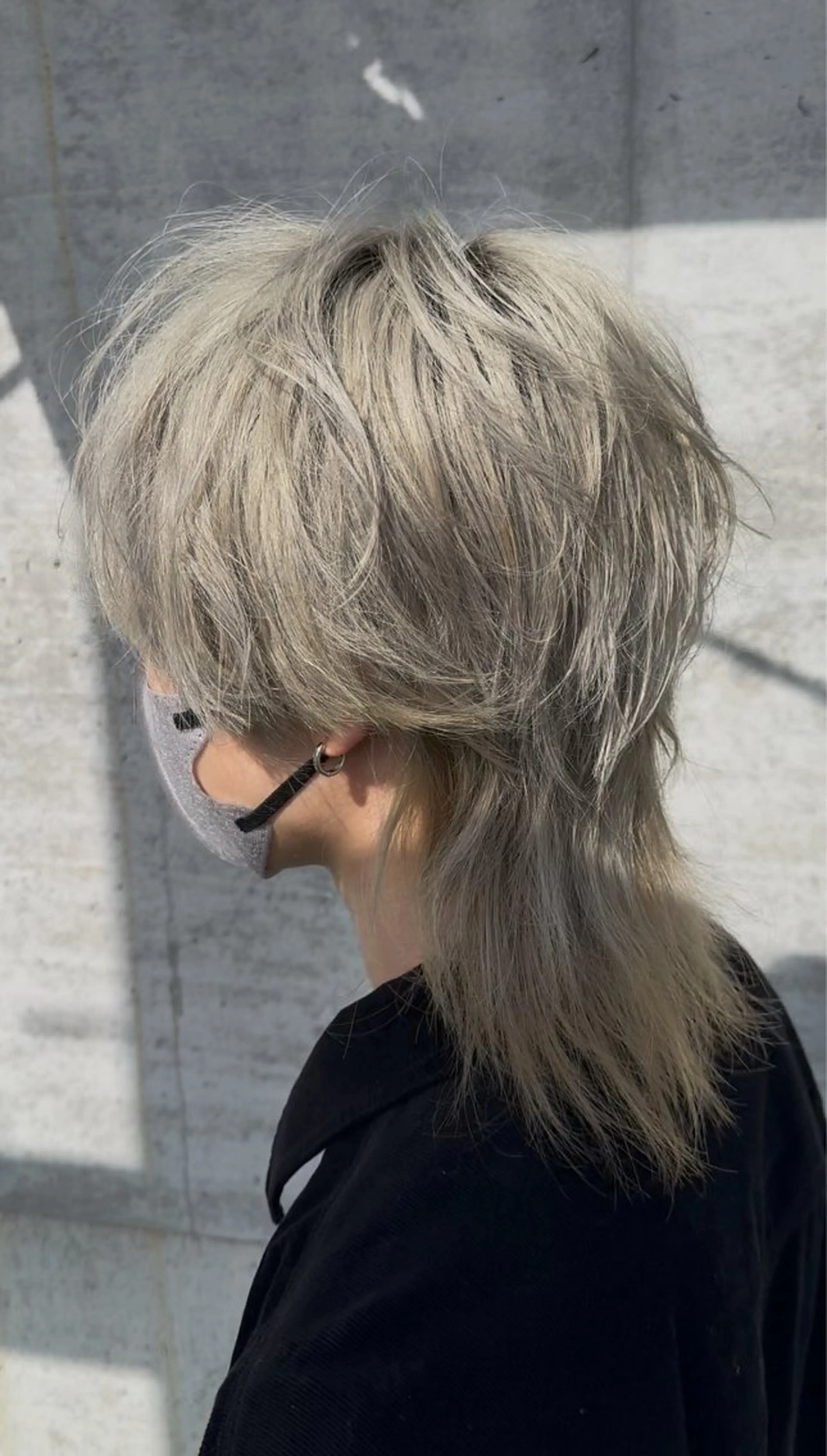 メンズ メンズウルフカット ウルフカット カット arika オケシ　リョウダイのヘアスタイル