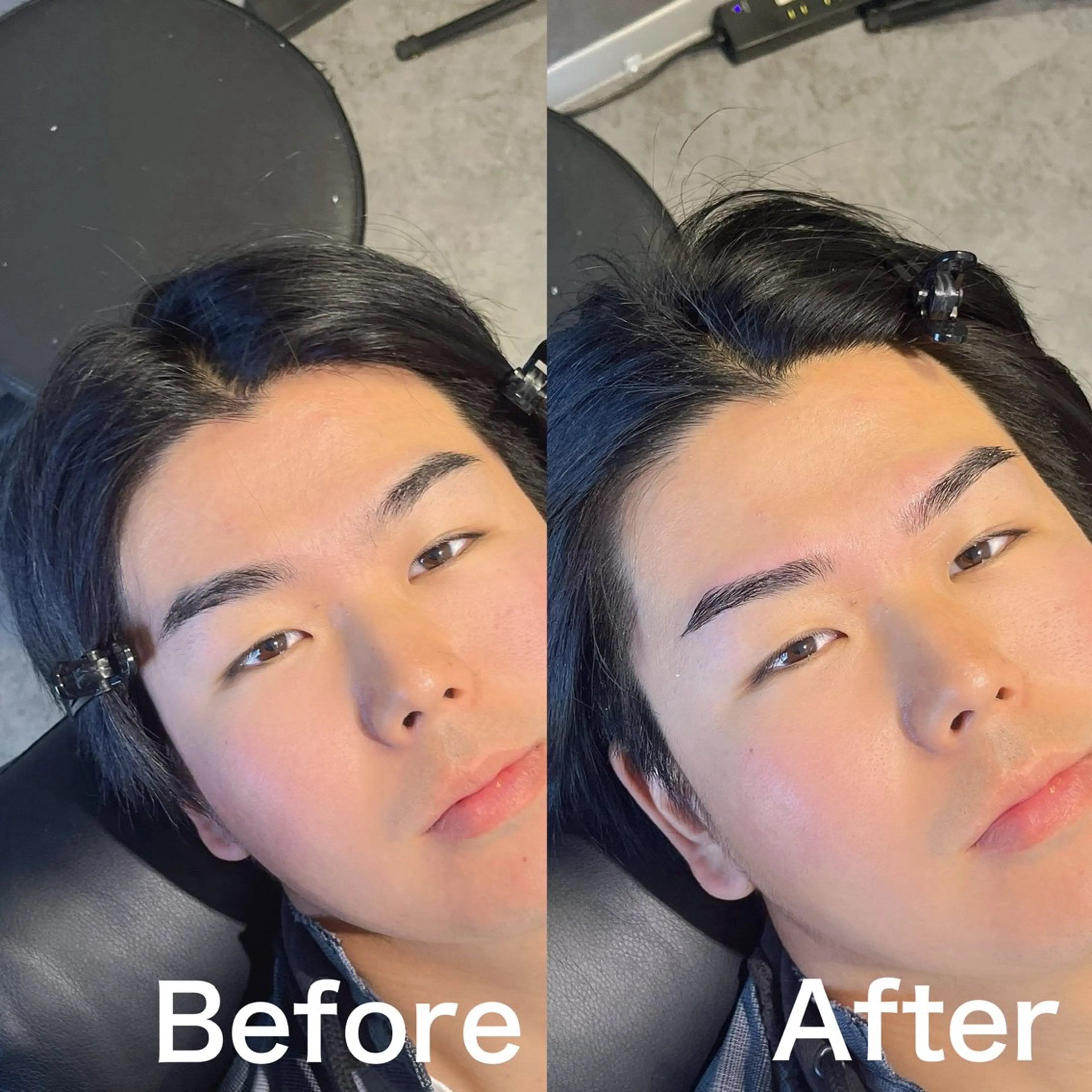 メンズ アイブロウ ワックス脱毛 眉カット その他(アイブロウ) 2◯Re:gid Yusukeの眉毛・アイブロウイメージ