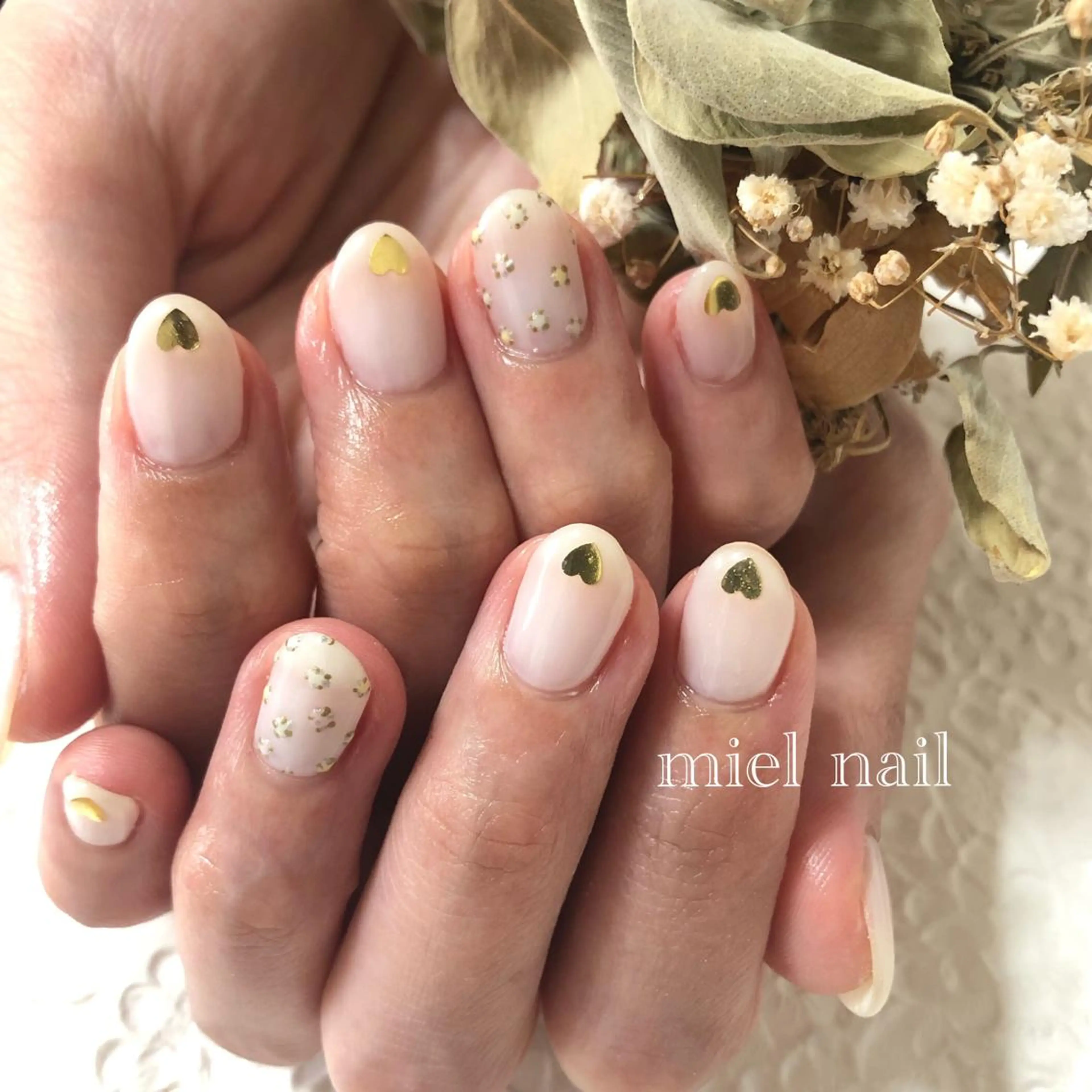 ネイル ハンドネイル miel nailのネイルデザイン