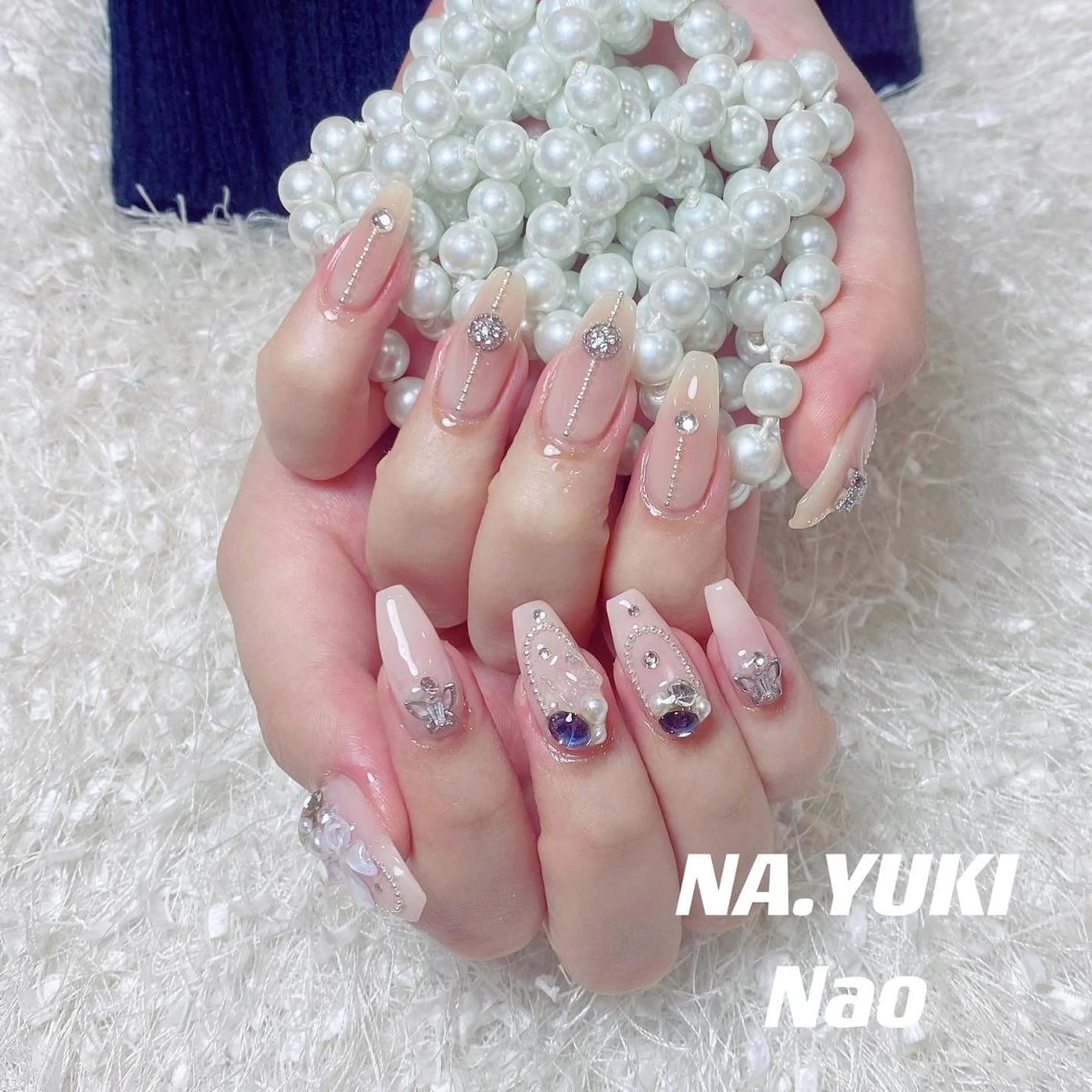 ネイル ハンドネイル ハンドケア YUKI 💗 渋谷店のネイルデザイン