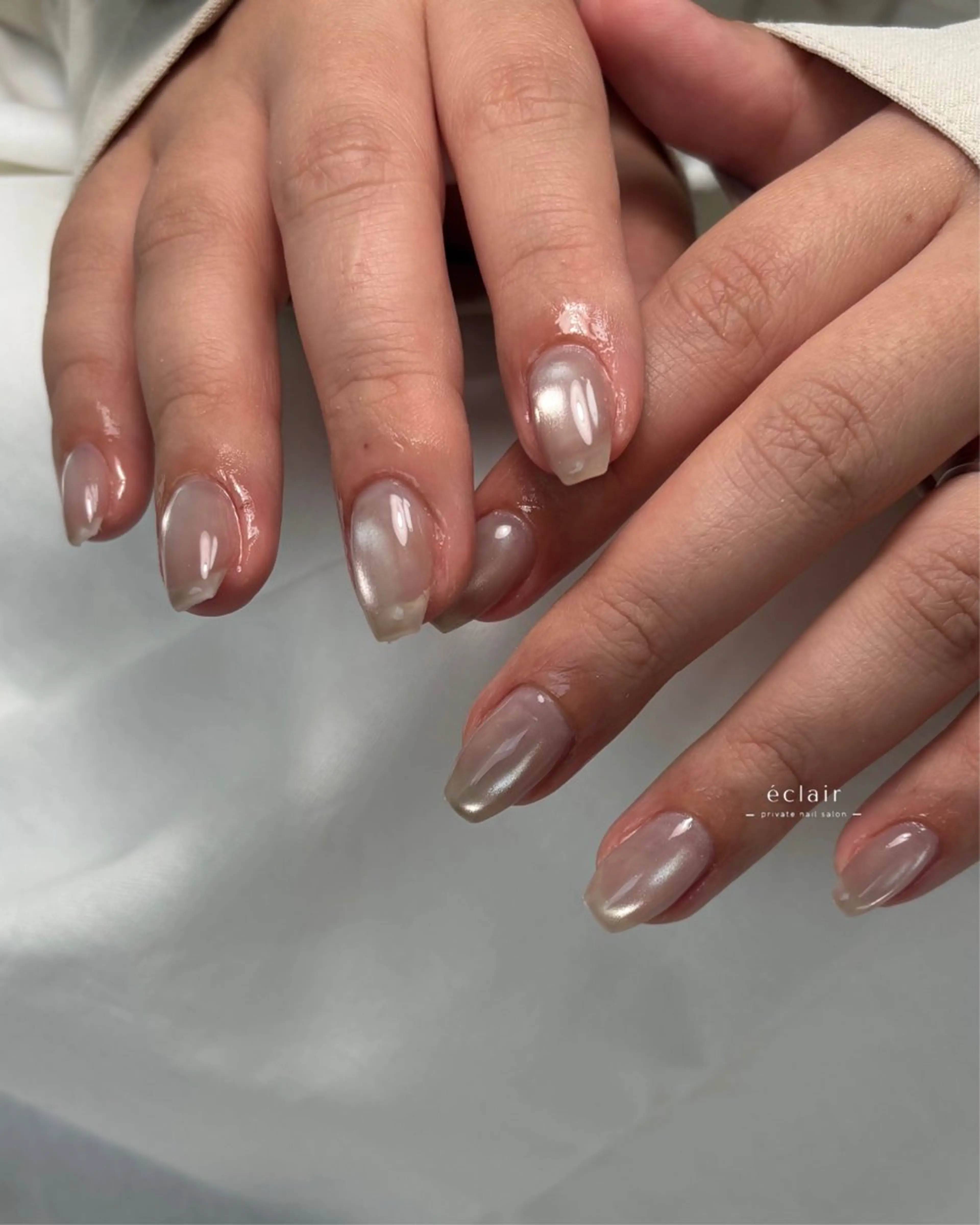 ネイル ハンドネイル - Éclair - hitomiのネイルデザイン