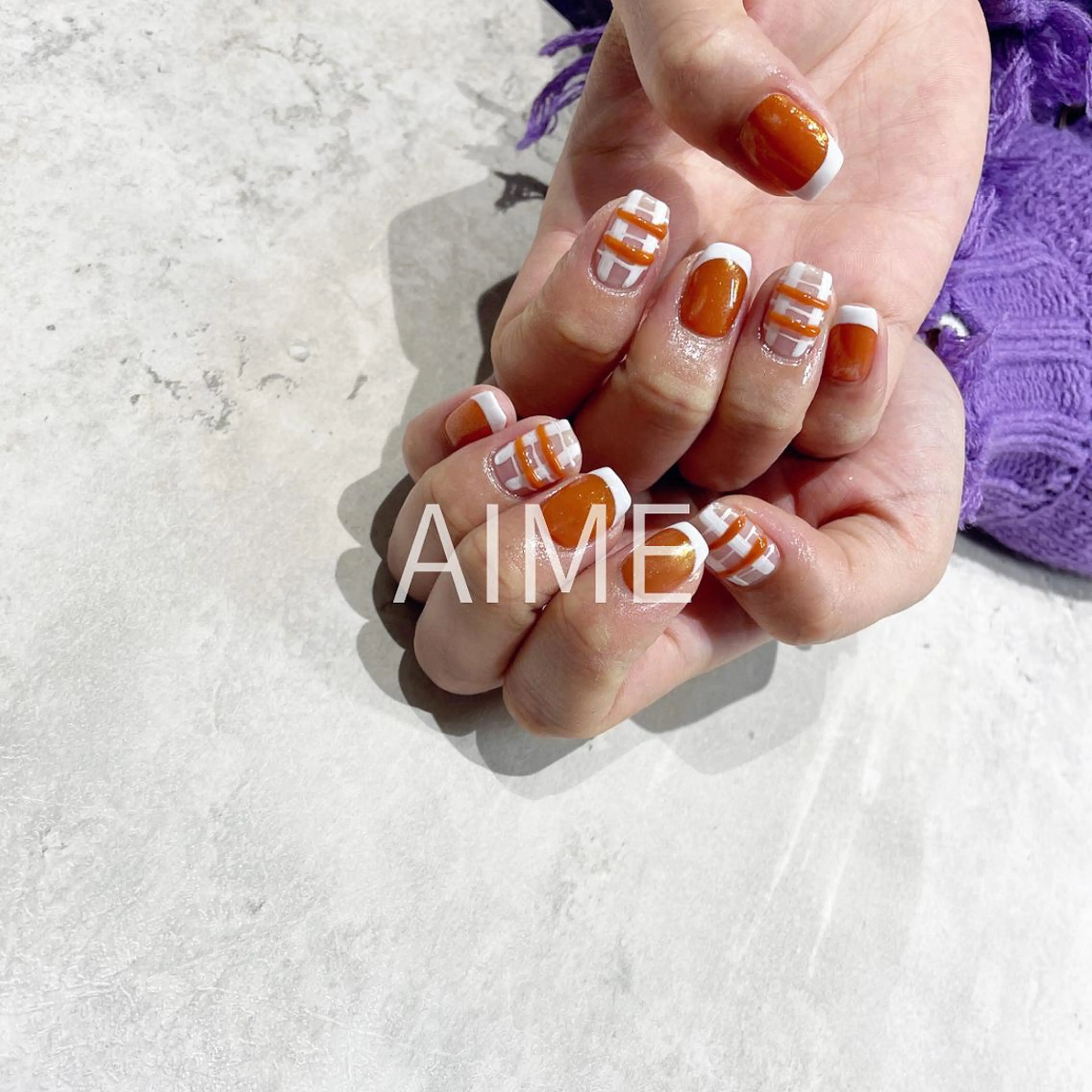 ネイル ハンドネイル AIME （momo）のネイルデザイン