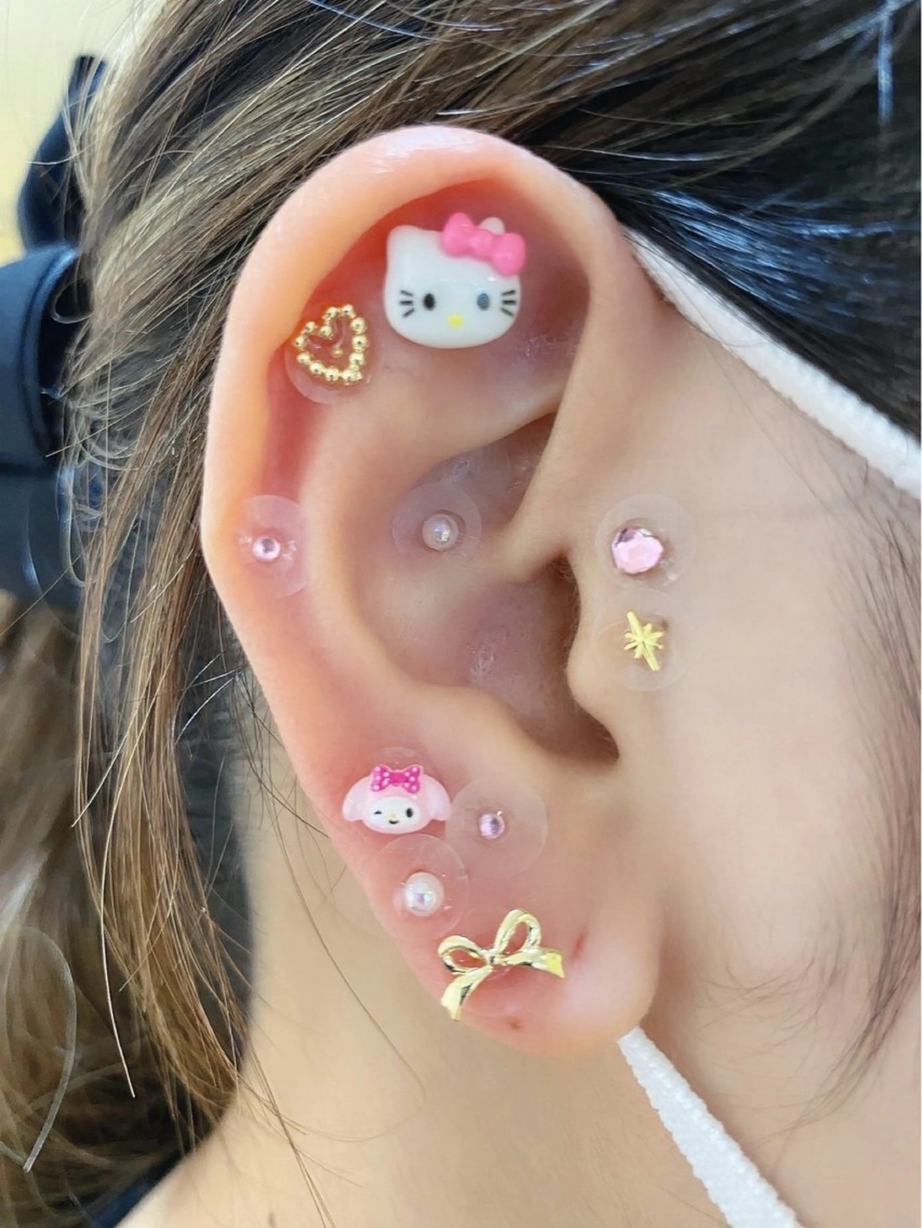 《話題❣️》耳つぼジュエリー💎💖両耳15箇所✨の写真