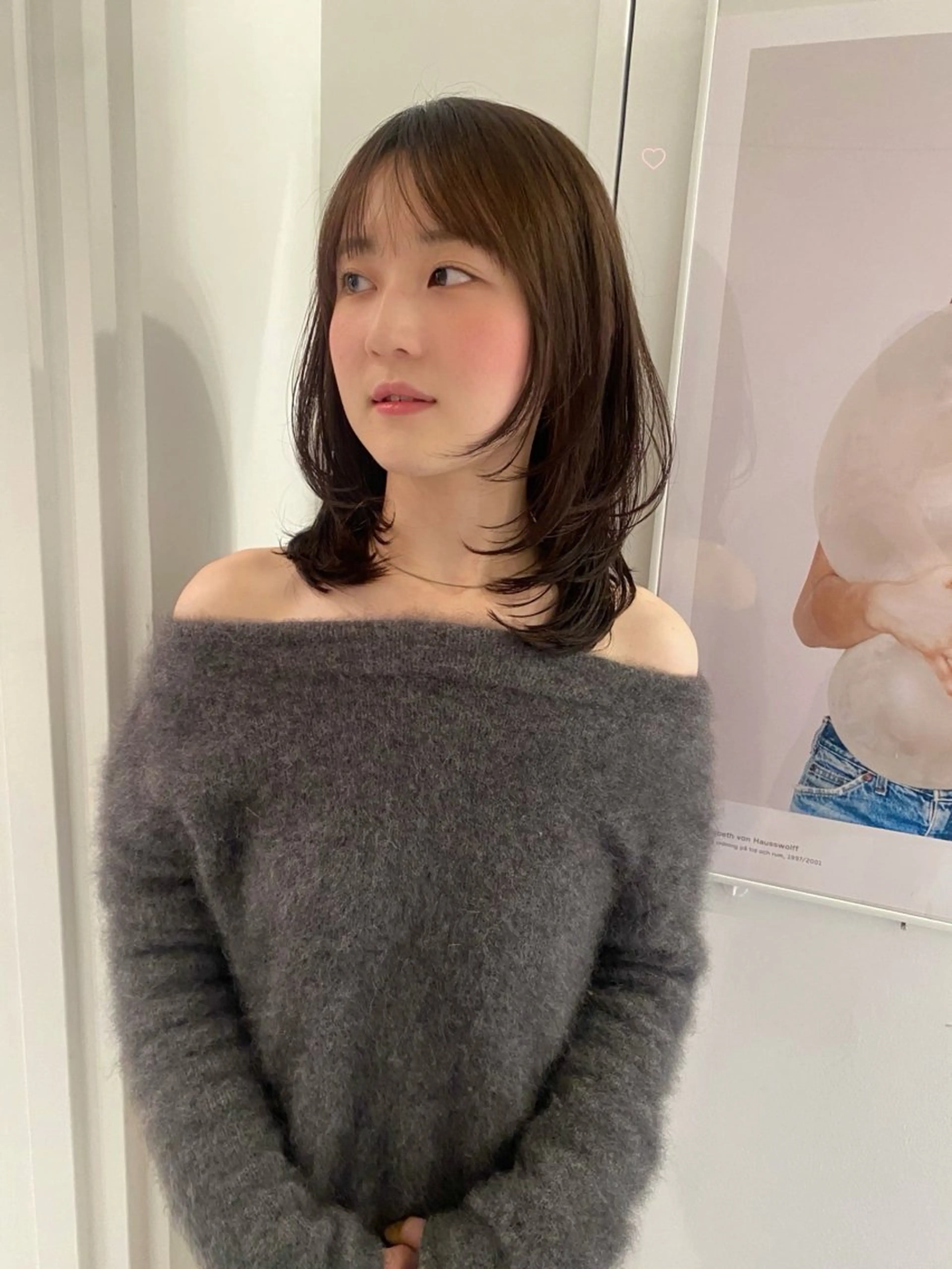 似合わせカット＋艶カラー＋2stepトリートメント＋マイクロバブル🍀✨の写真