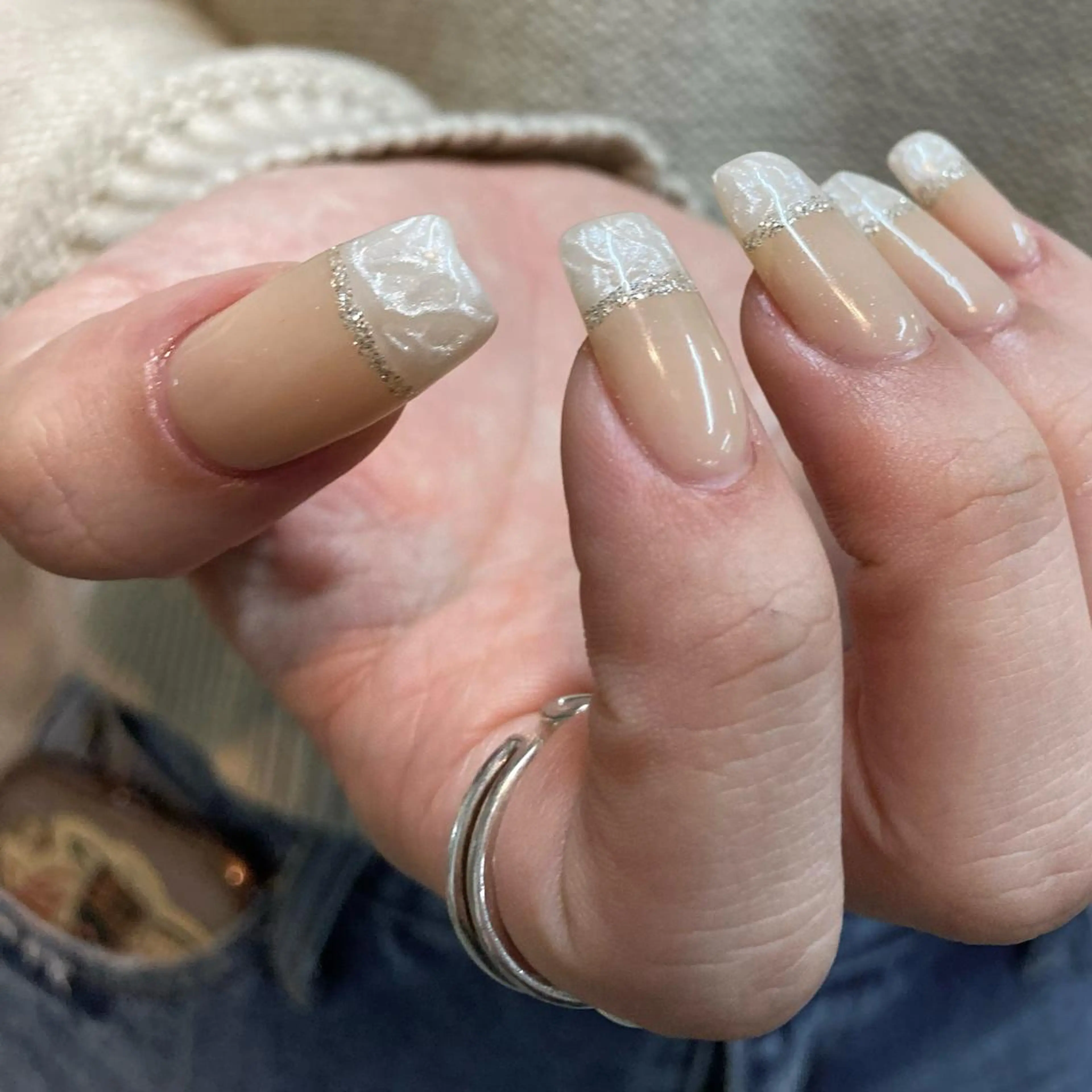 ネイル kana/モード ・グランジ໒꒱のネイルデザイン