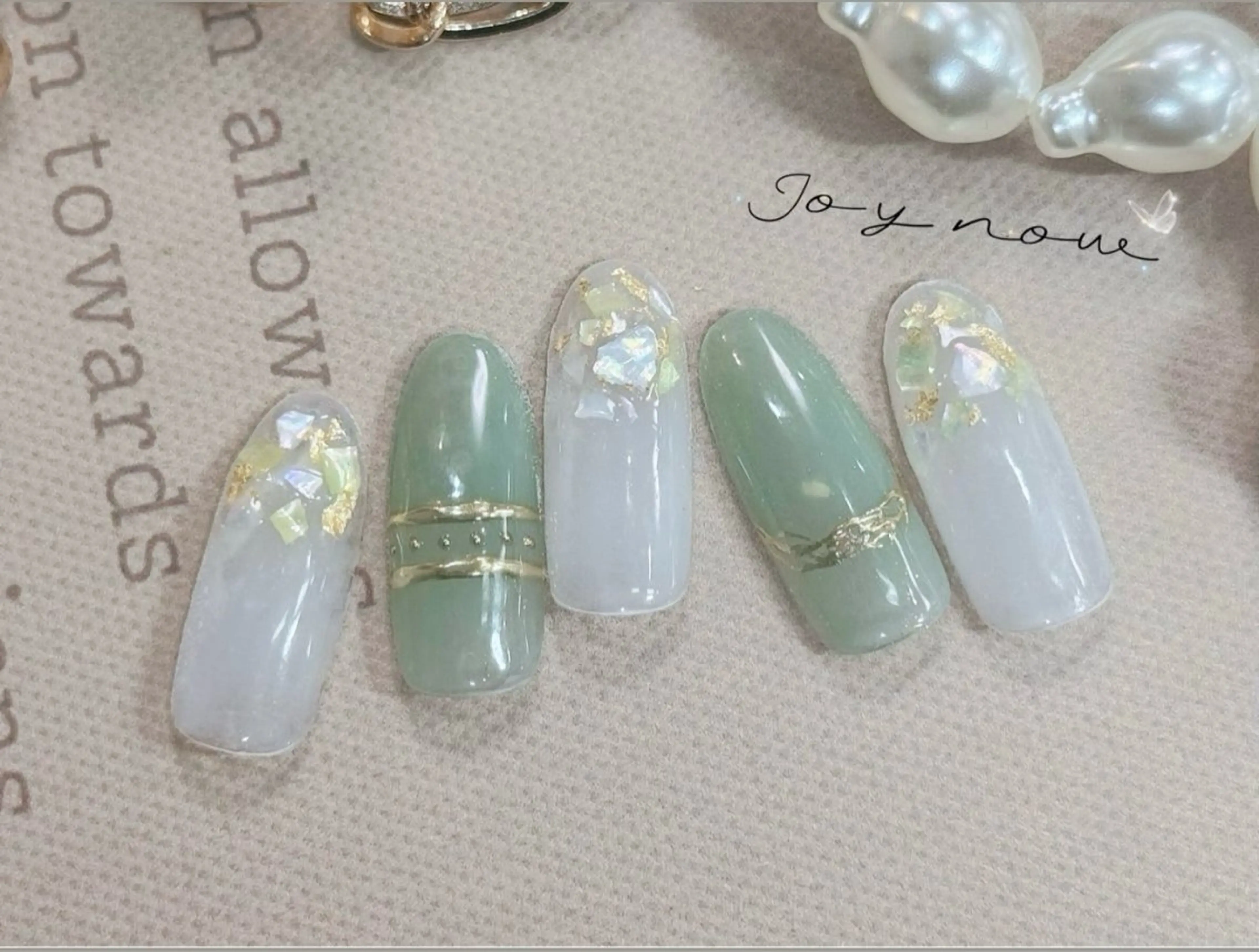 ネイル joynow うみのネイルデザイン