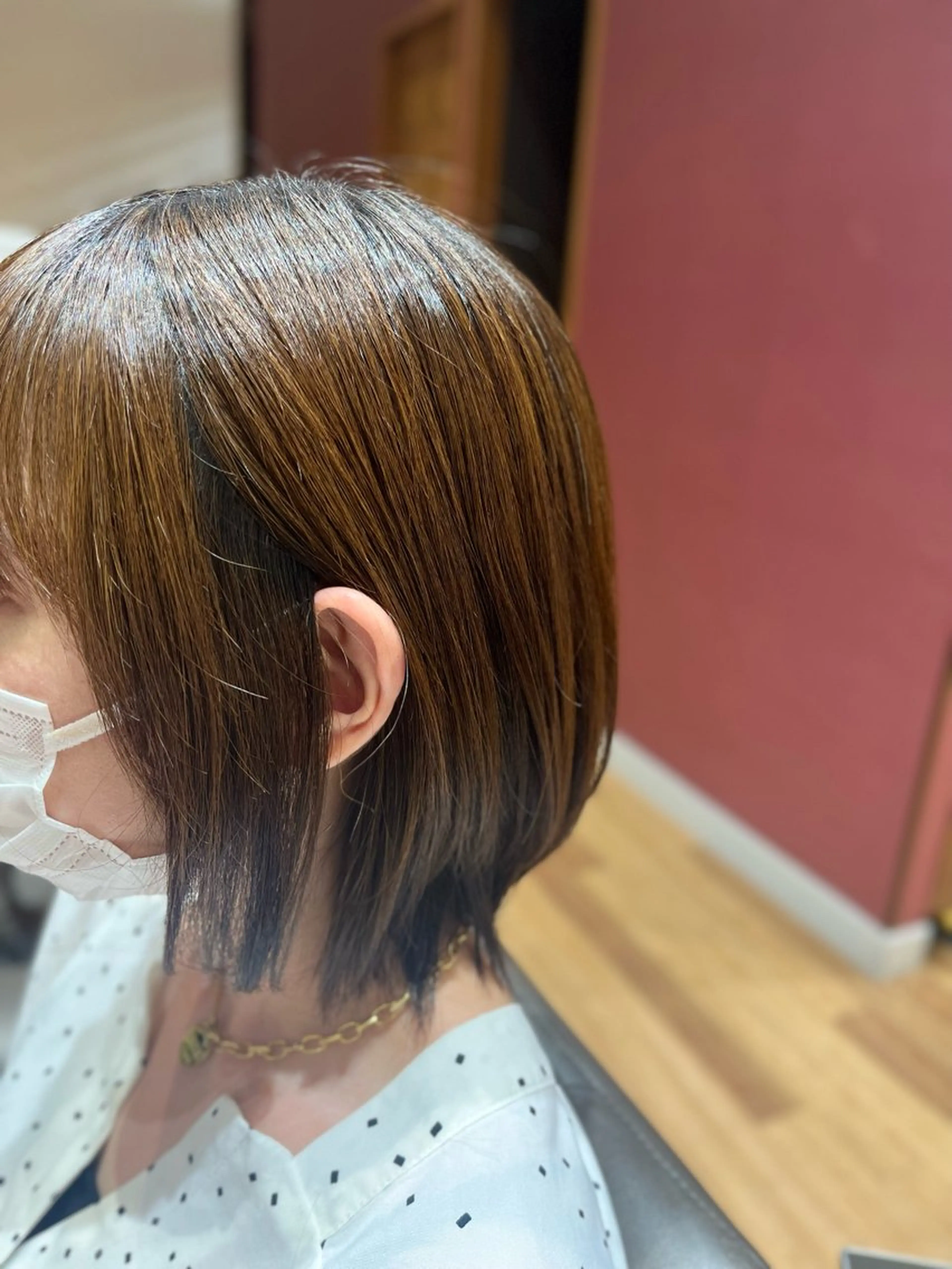 ショート 🎀ツヤ暖色カラー 🎀大塚ナオミのヘアスタイル