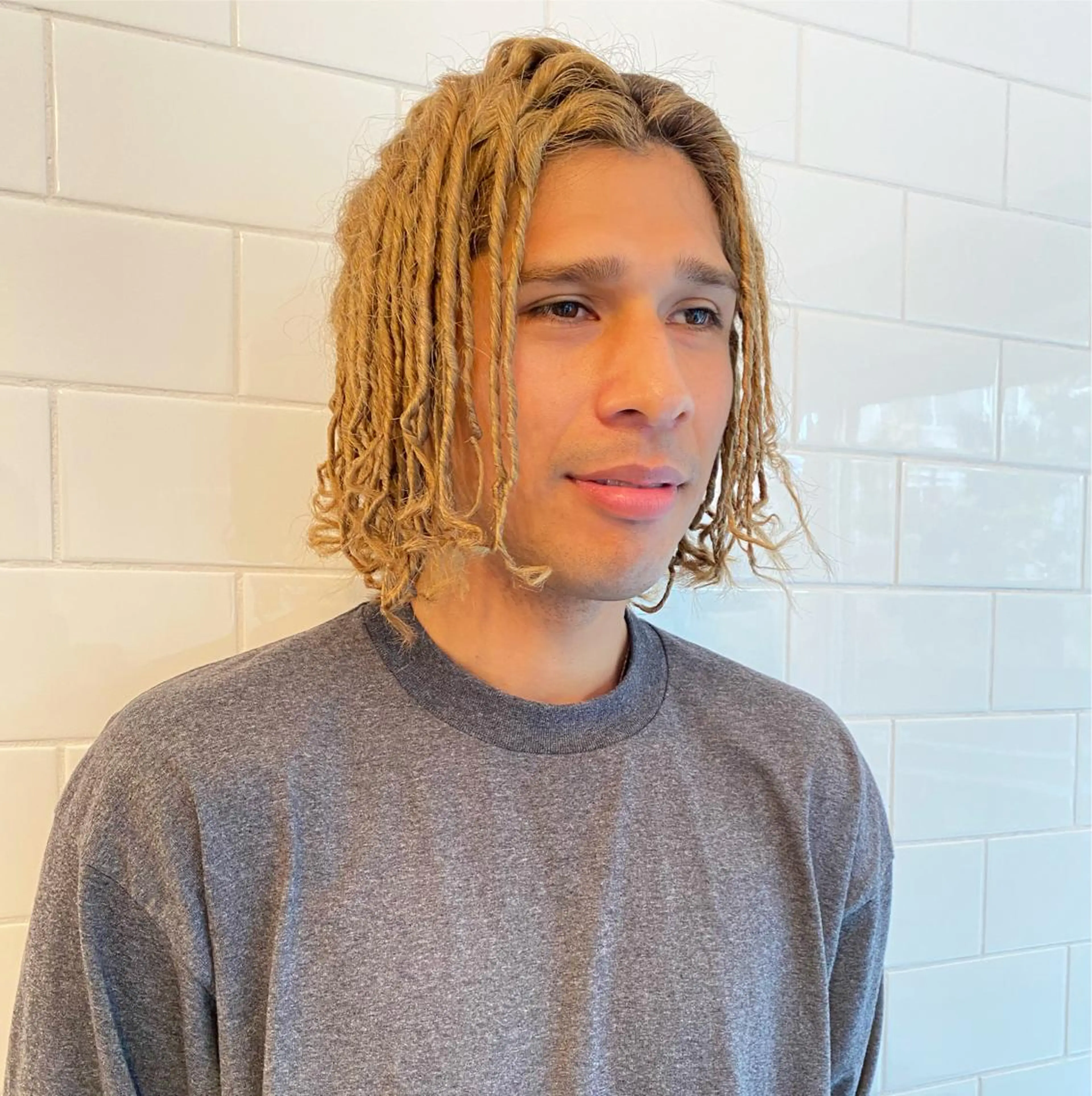 ミディアム カラー パーマ ヘアアレンジ メンズ キッズ ネイル マツエク・マツパ 中元 淳のヘアスタイル