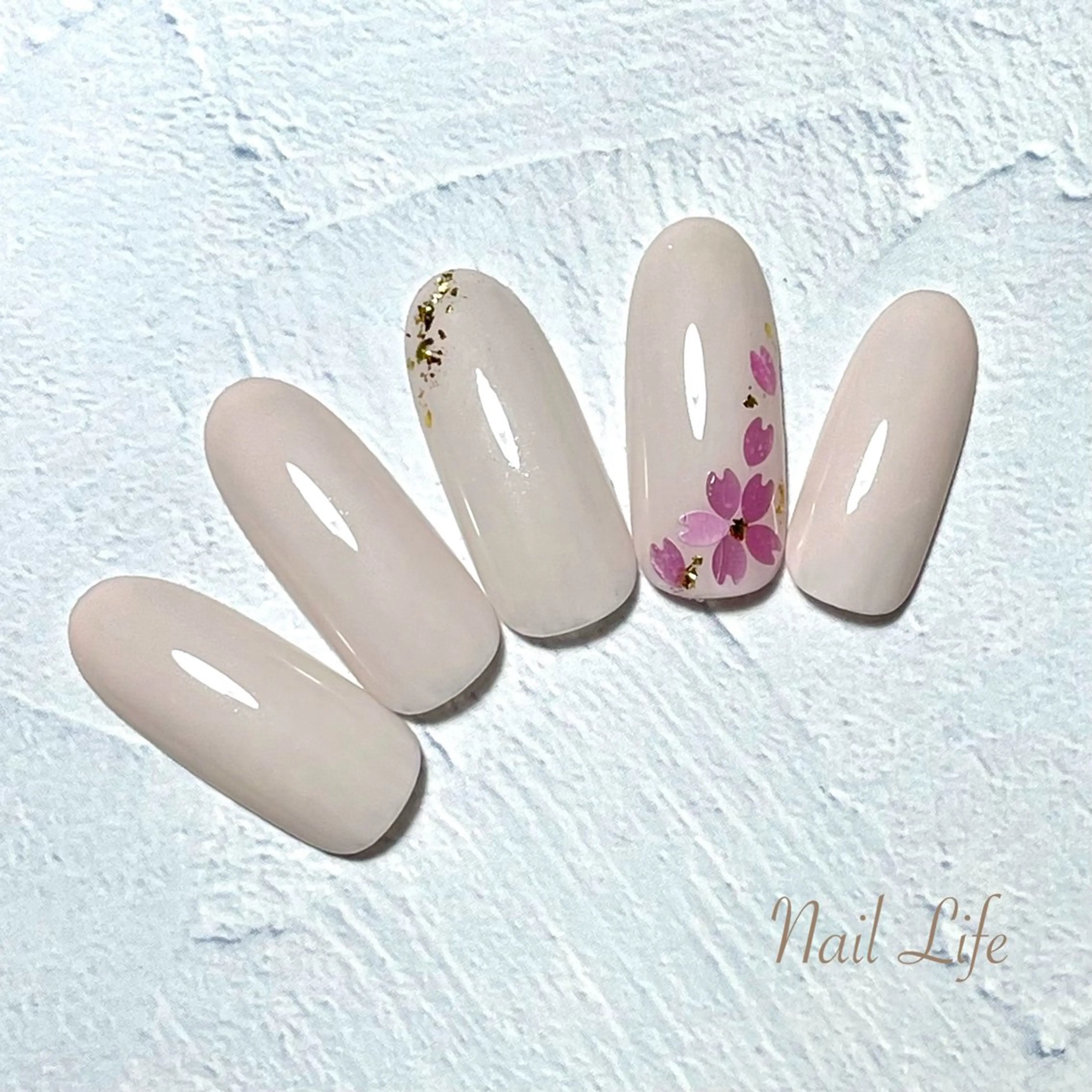 ネイル 桜ネイル 大嶋 めぐみのネイルデザイン