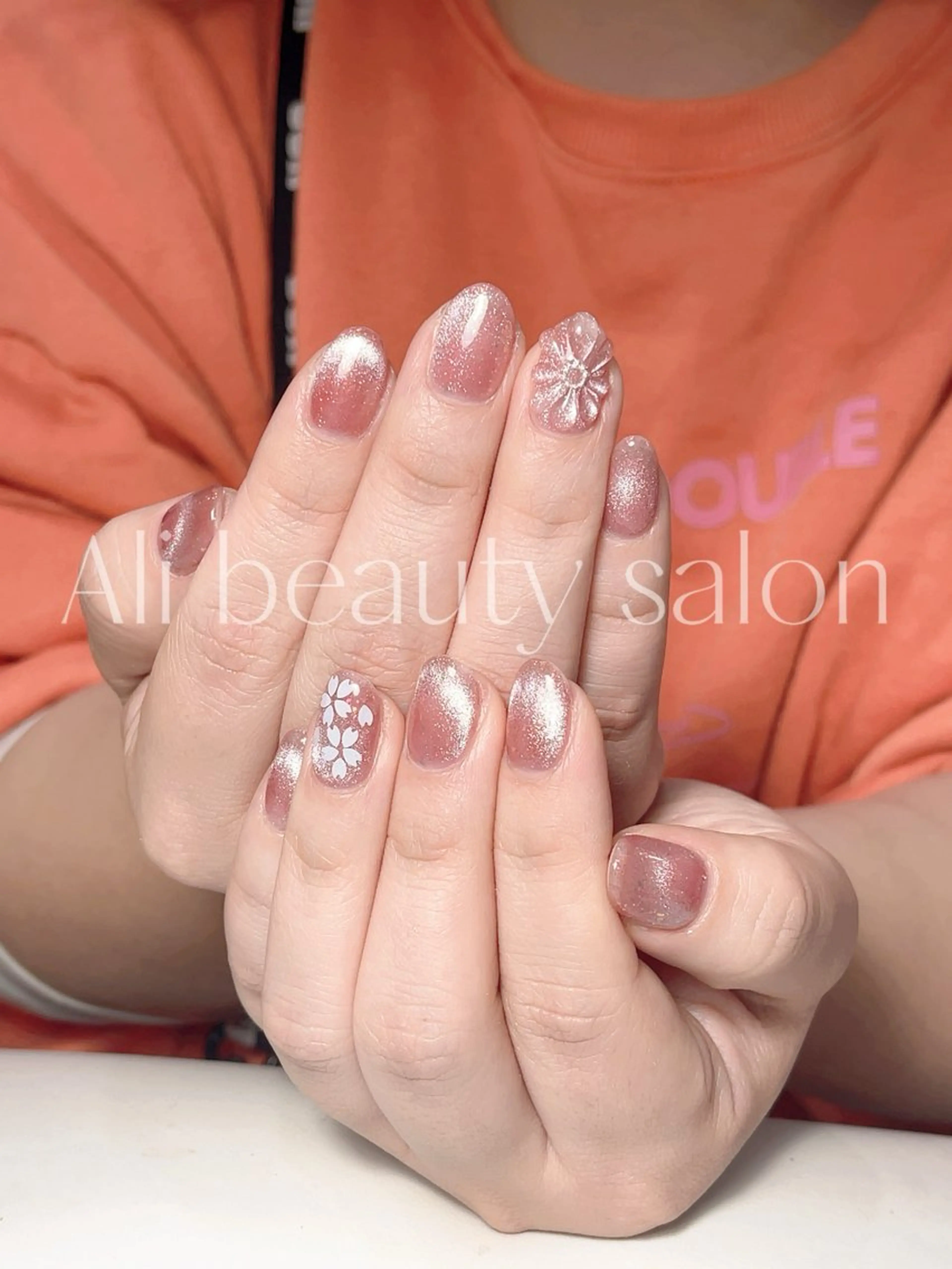 ネイル マグネットネイル ハンドネイル Ali 新小岩 ネイル専門のネイルデザイン