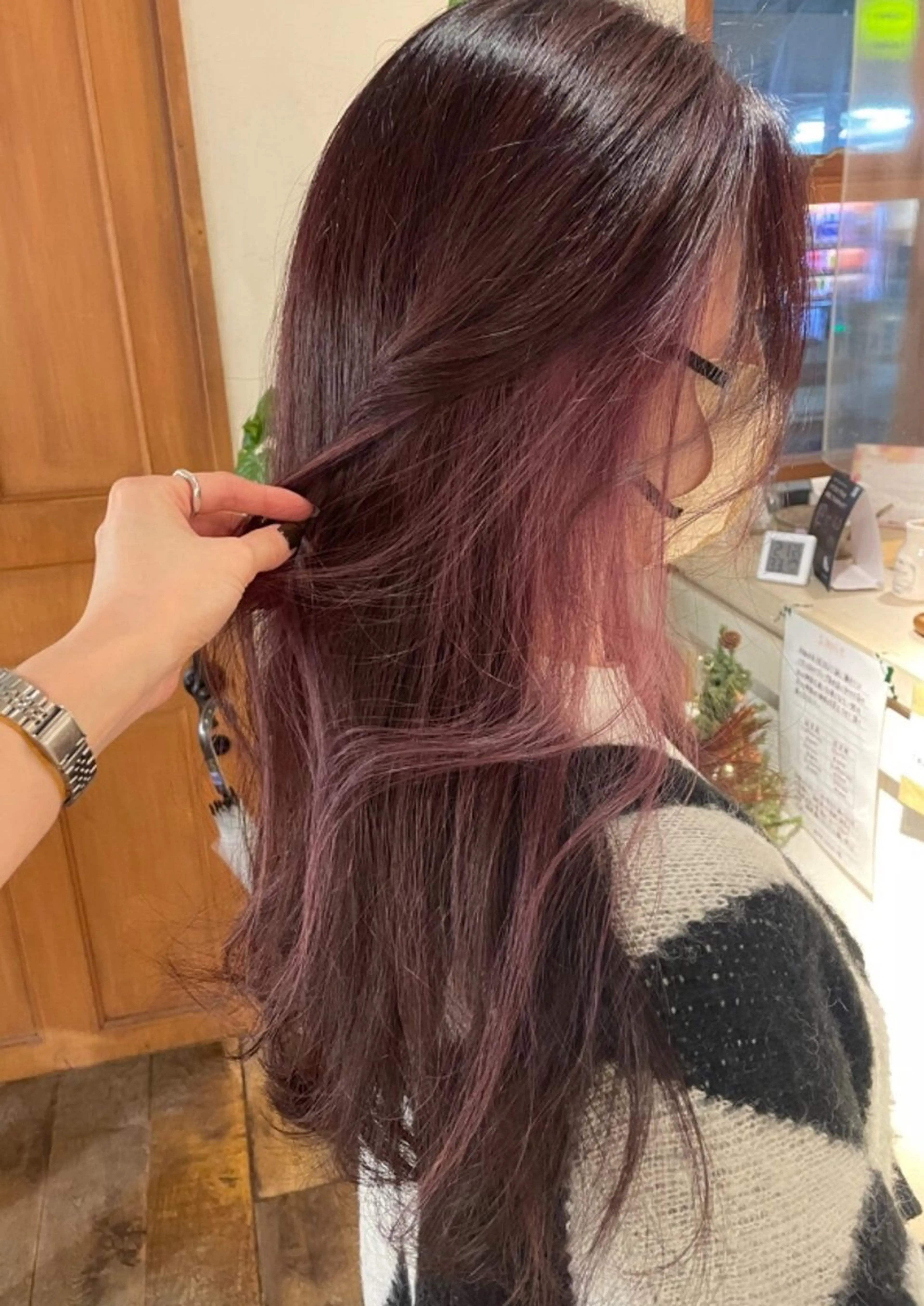 ロング カラー 美容室gross所属・渕本 瑠世のヘアスタイル