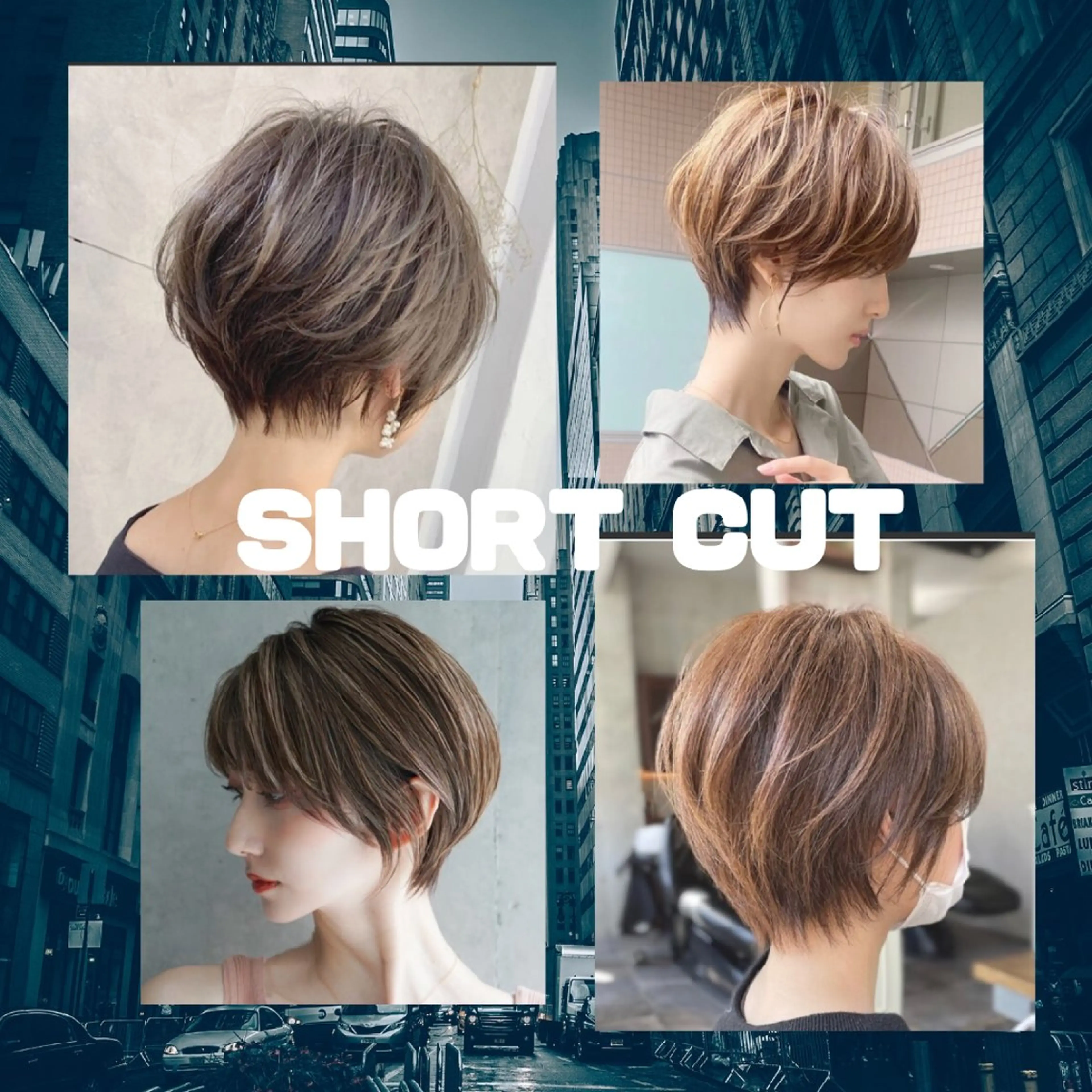 ショート ショートヘア GR 髪質改善トリートメント×ヘッドスパ【ジーアール】所属・🌺中村🌺毎日楽し くなる髪をご提案✨のヘアスタイル