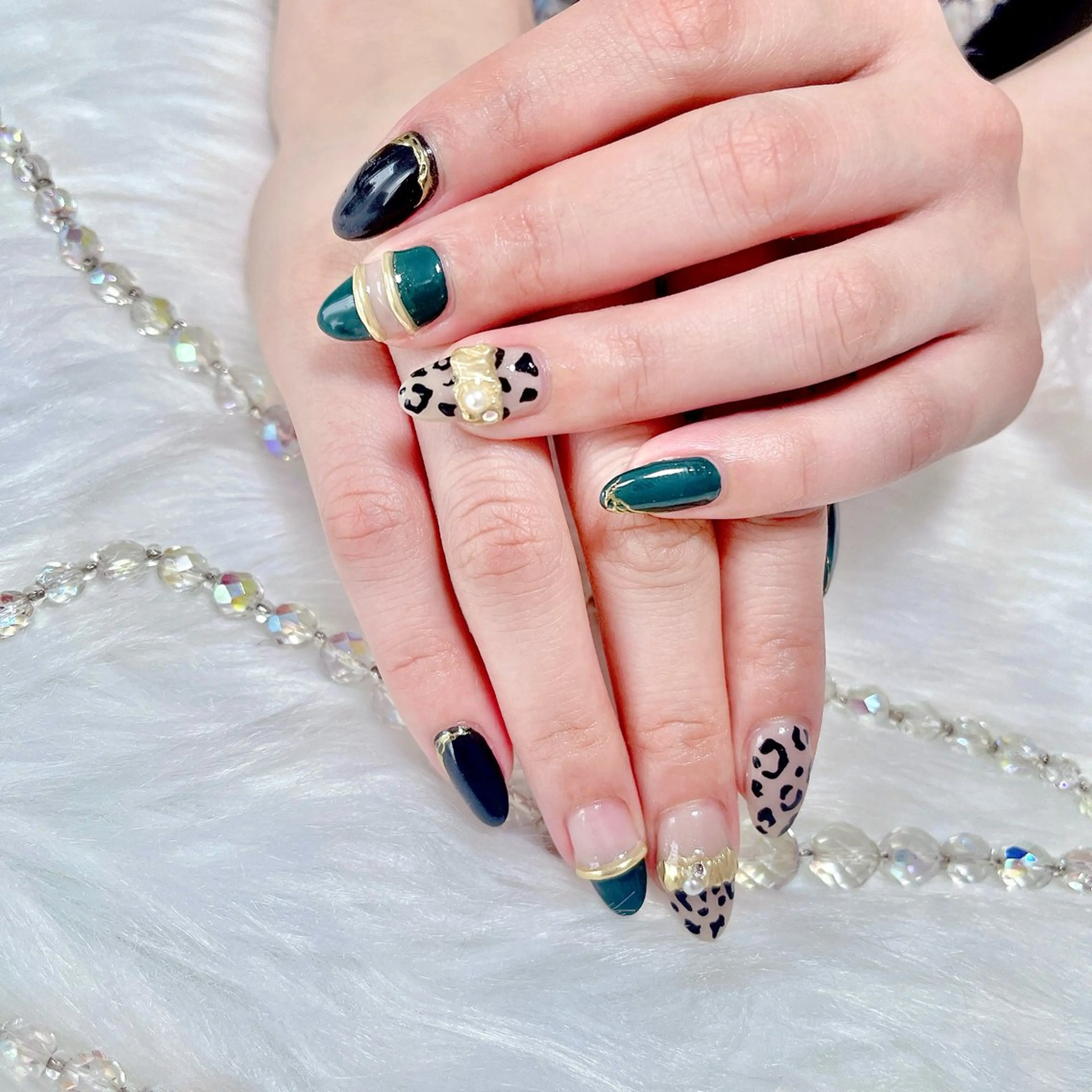 ネイル 持ち込み ハンドネイル Nailsalon Nearのネイルデザイン