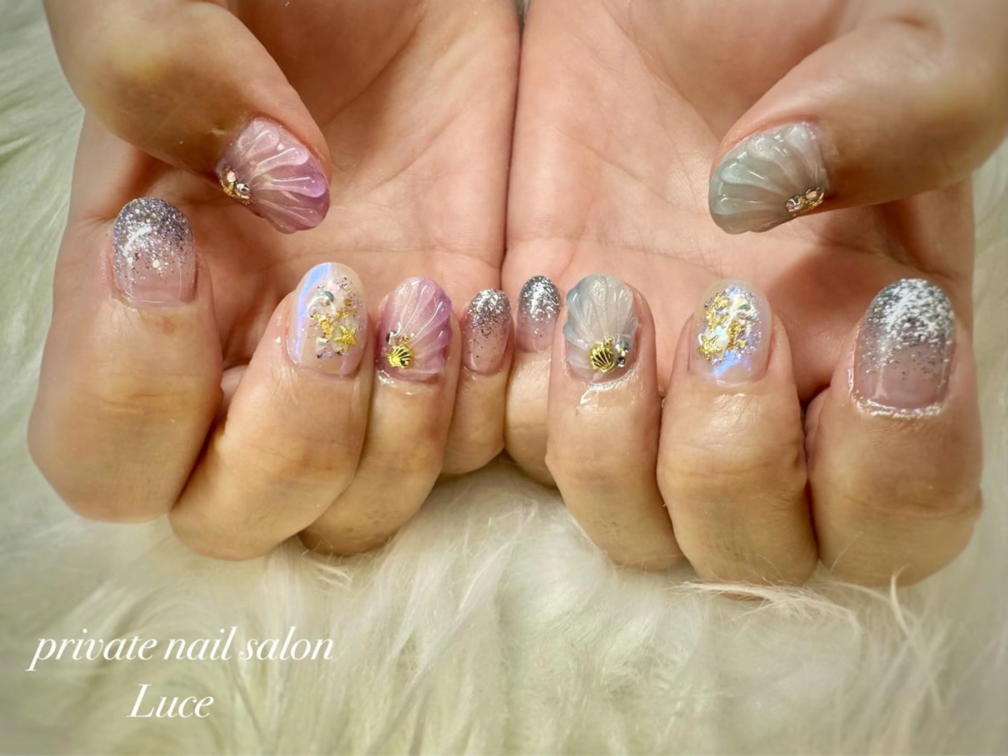ネイル ハンドネイル nailsalon Luce🕊️のネイルデザイン