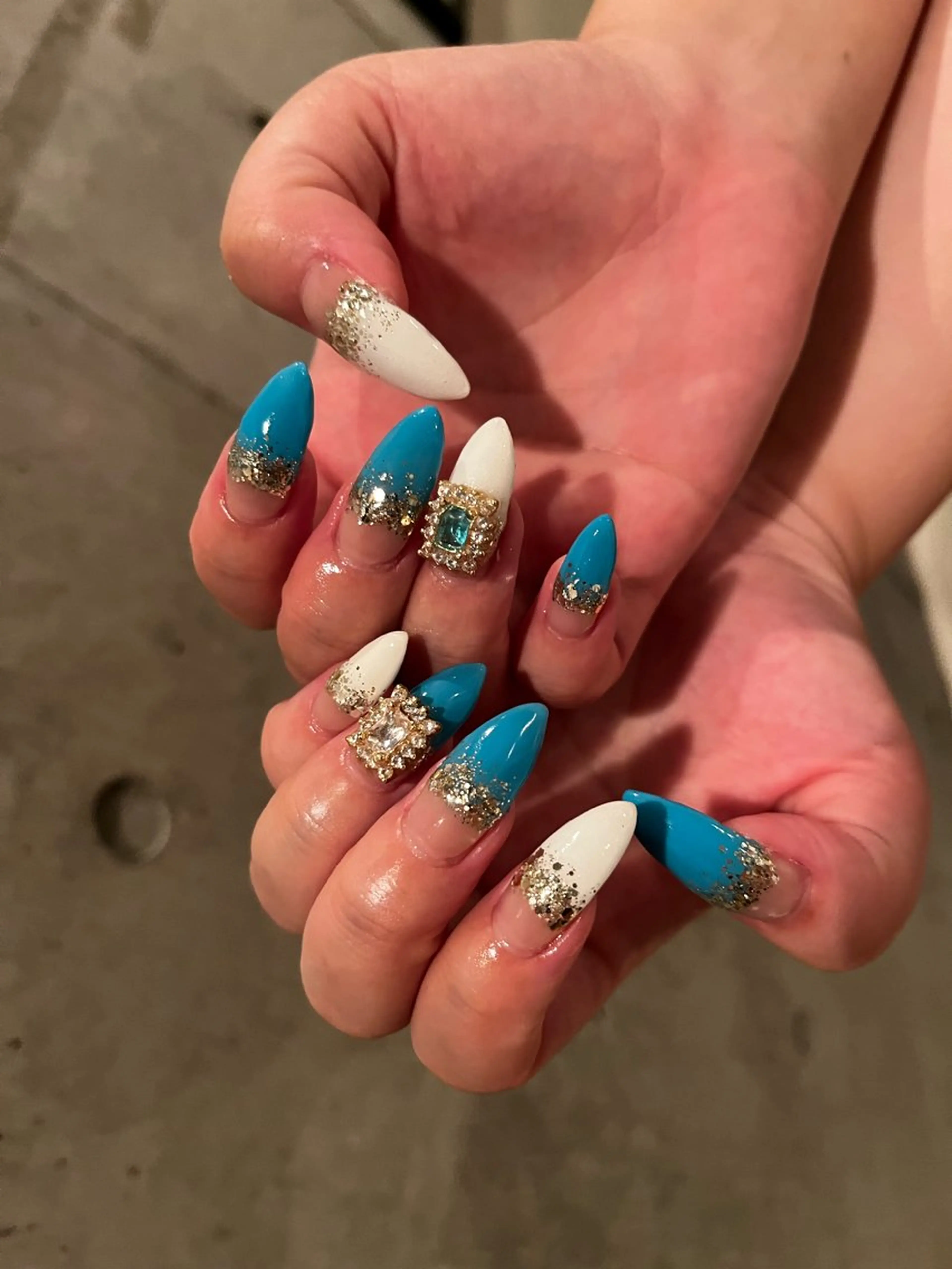 ネイル 夏ネイル ハンドネイル DariL Ayaのネイルデザイン