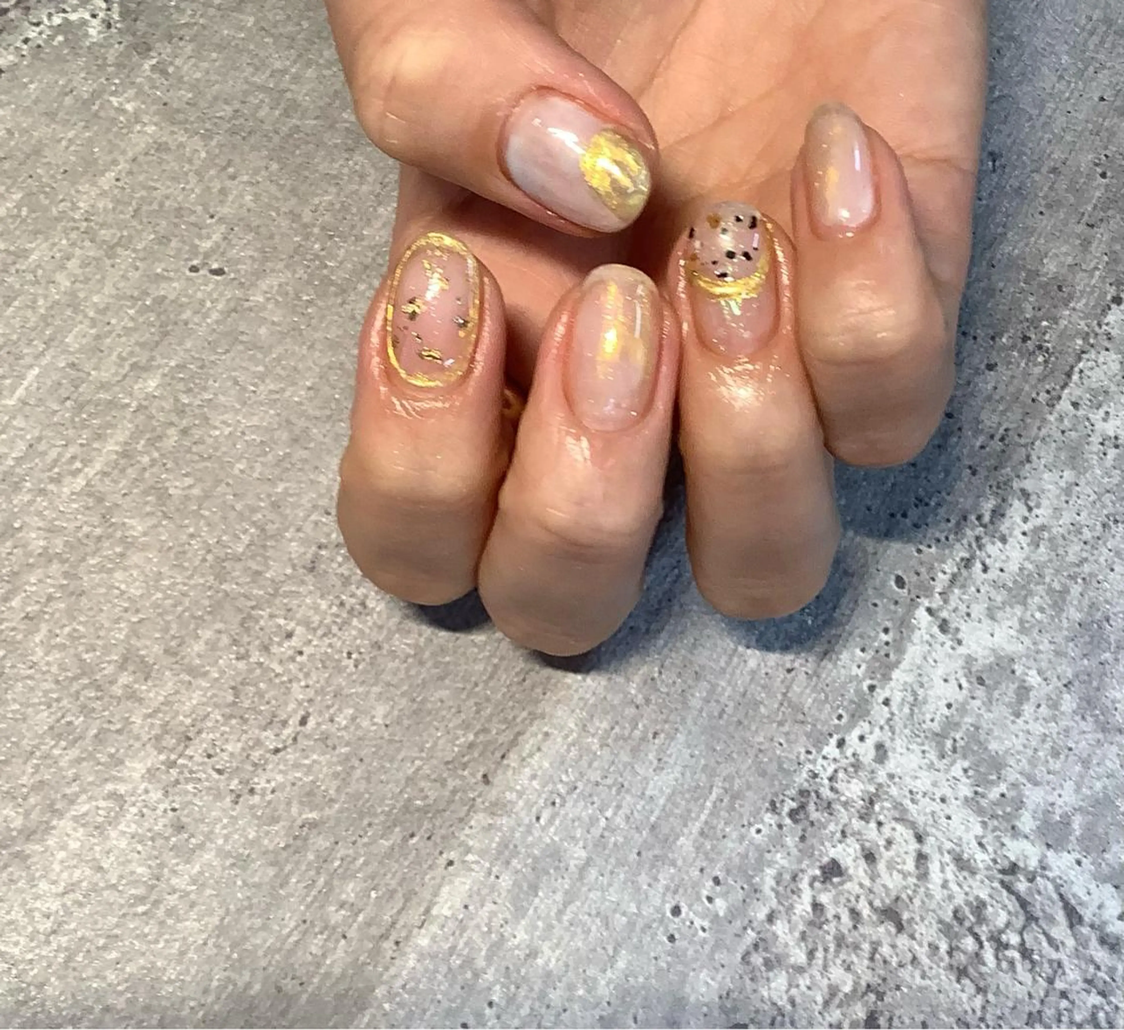 ネイル ハンドネイル 横尾 麻里のネイルデザイン