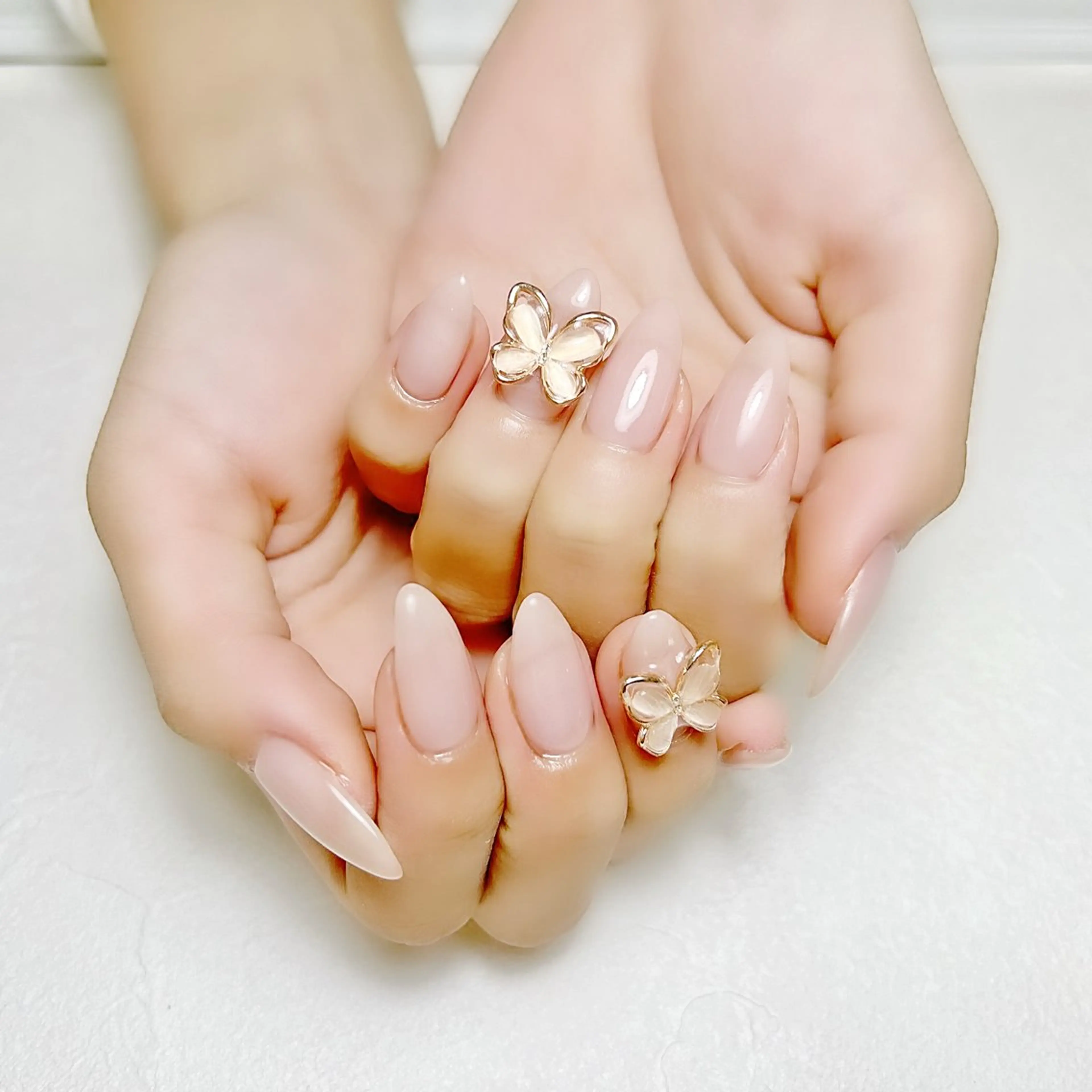 ネイル オフィスネイル ワンカラーネイル rouse nail RISATOのネイルデザイン