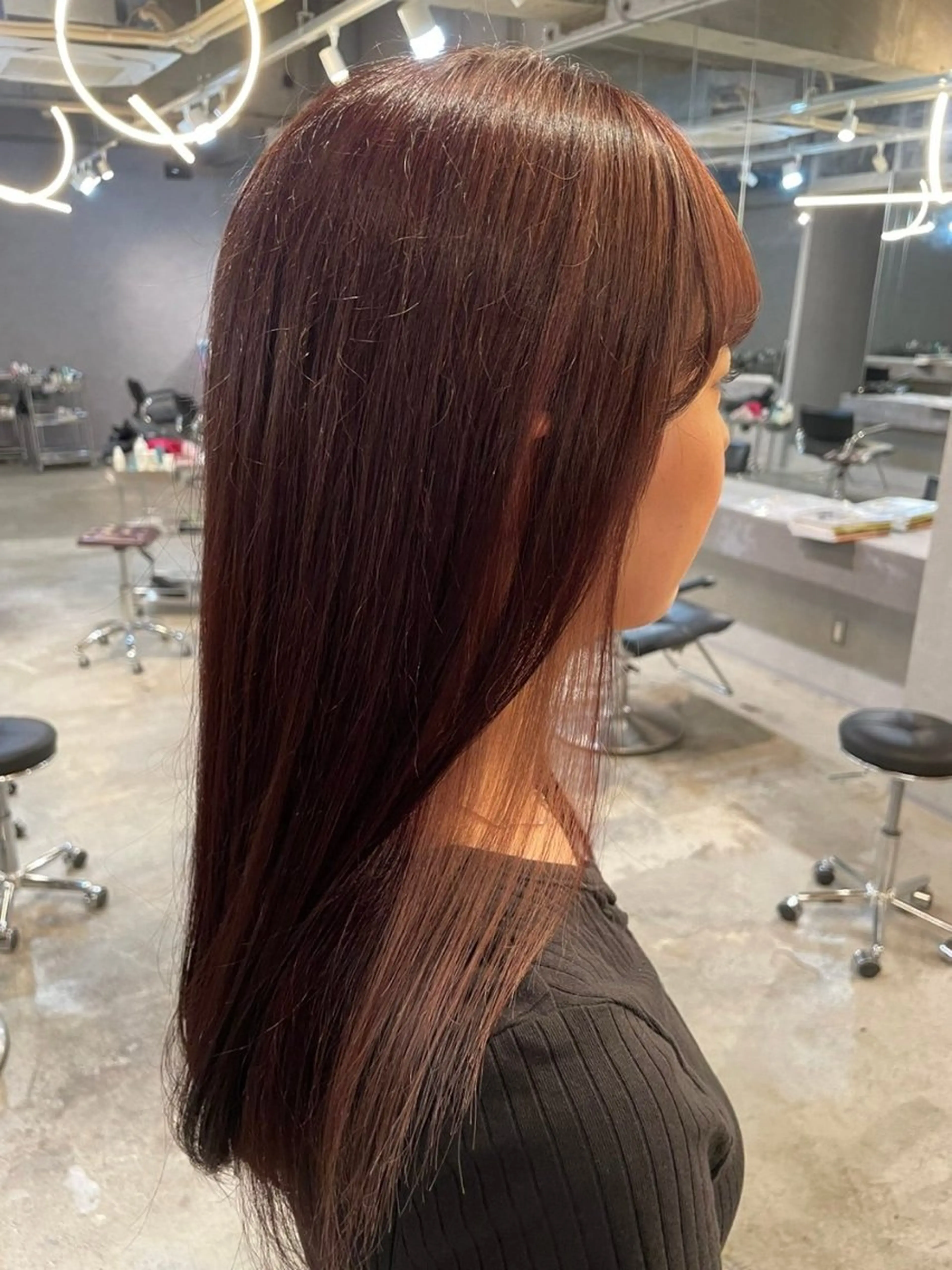 ミディアム カラー カットモデル募集 /ハナオカユウキのヘアスタイル