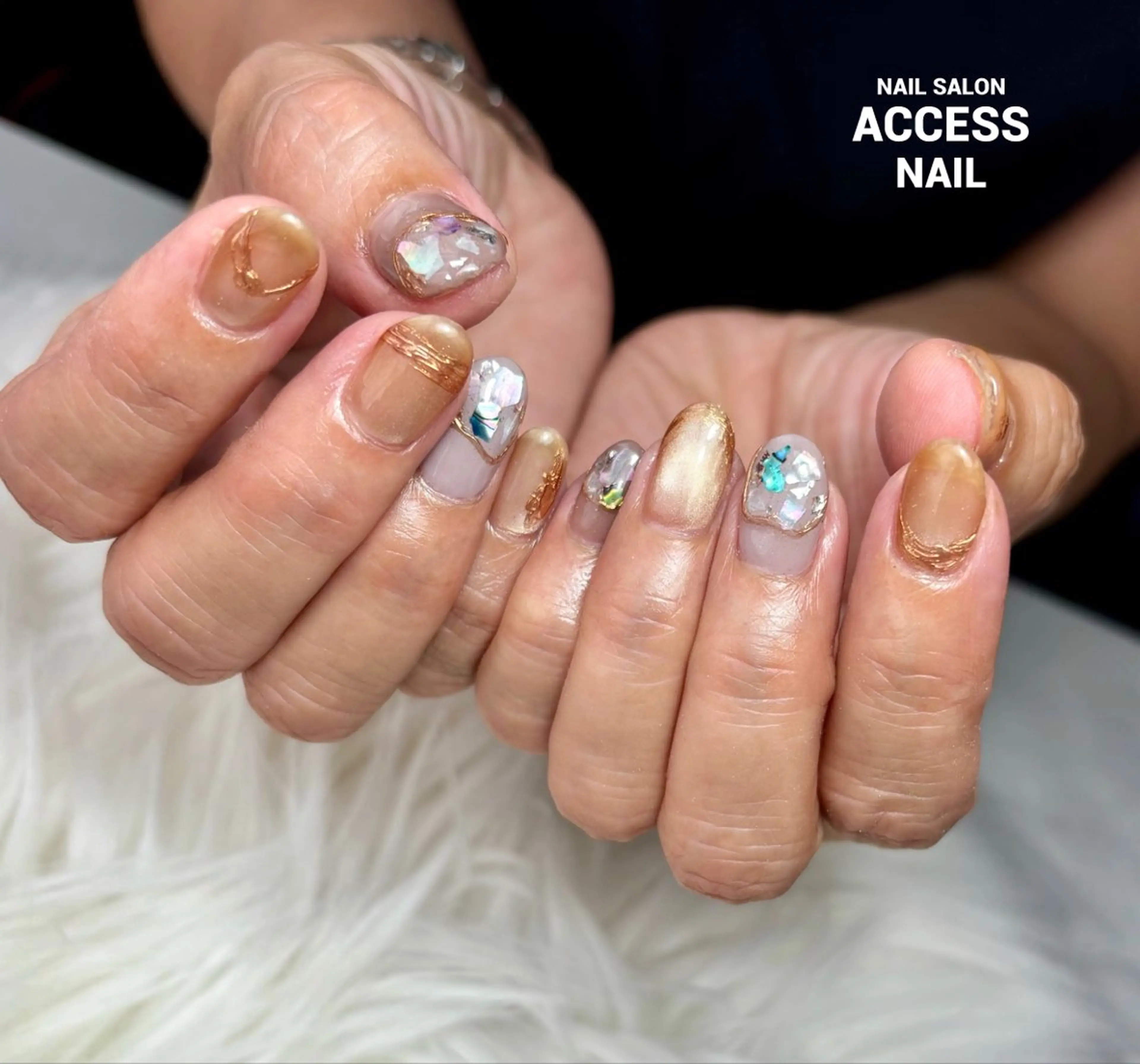 ネイル access nailのネイルデザイン