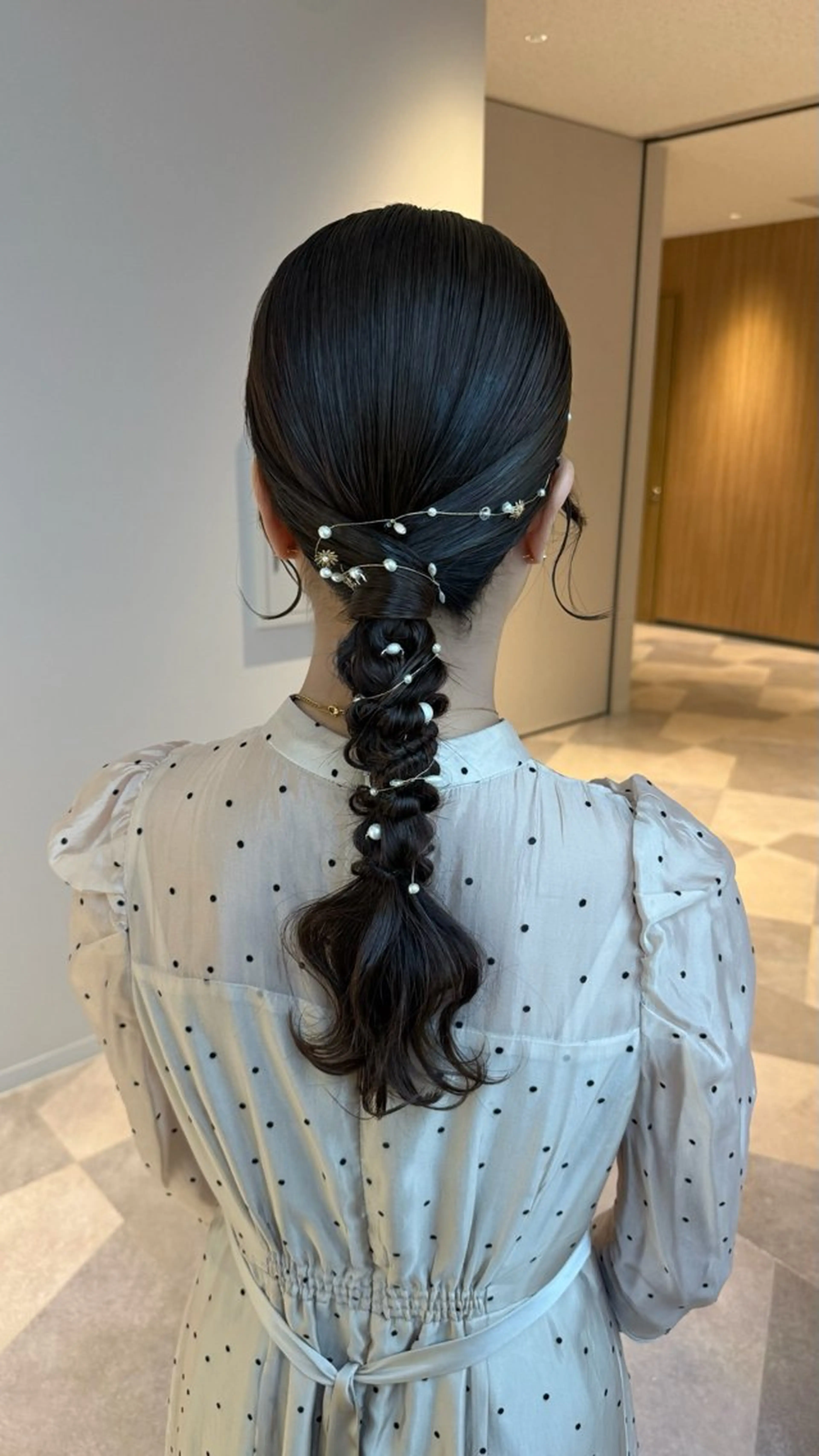 ロング ヘアアレンジ ヘアセット GOTODAY  神戸三宮店所属・Hatanaka Airiのヘアスタイル