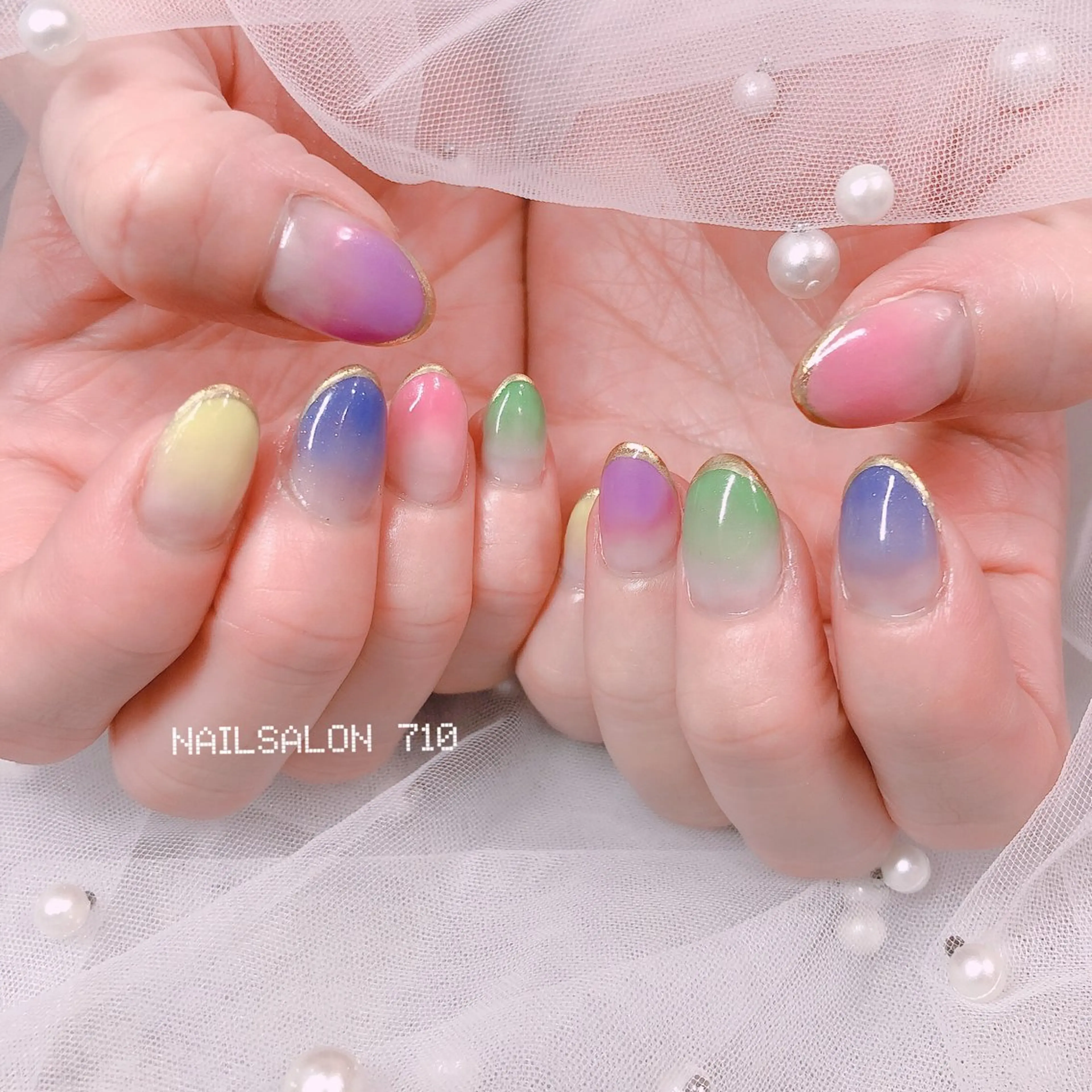 ネイル ハンドネイル フットネイル ナナイチゼロ I.Naoのネイルデザイン