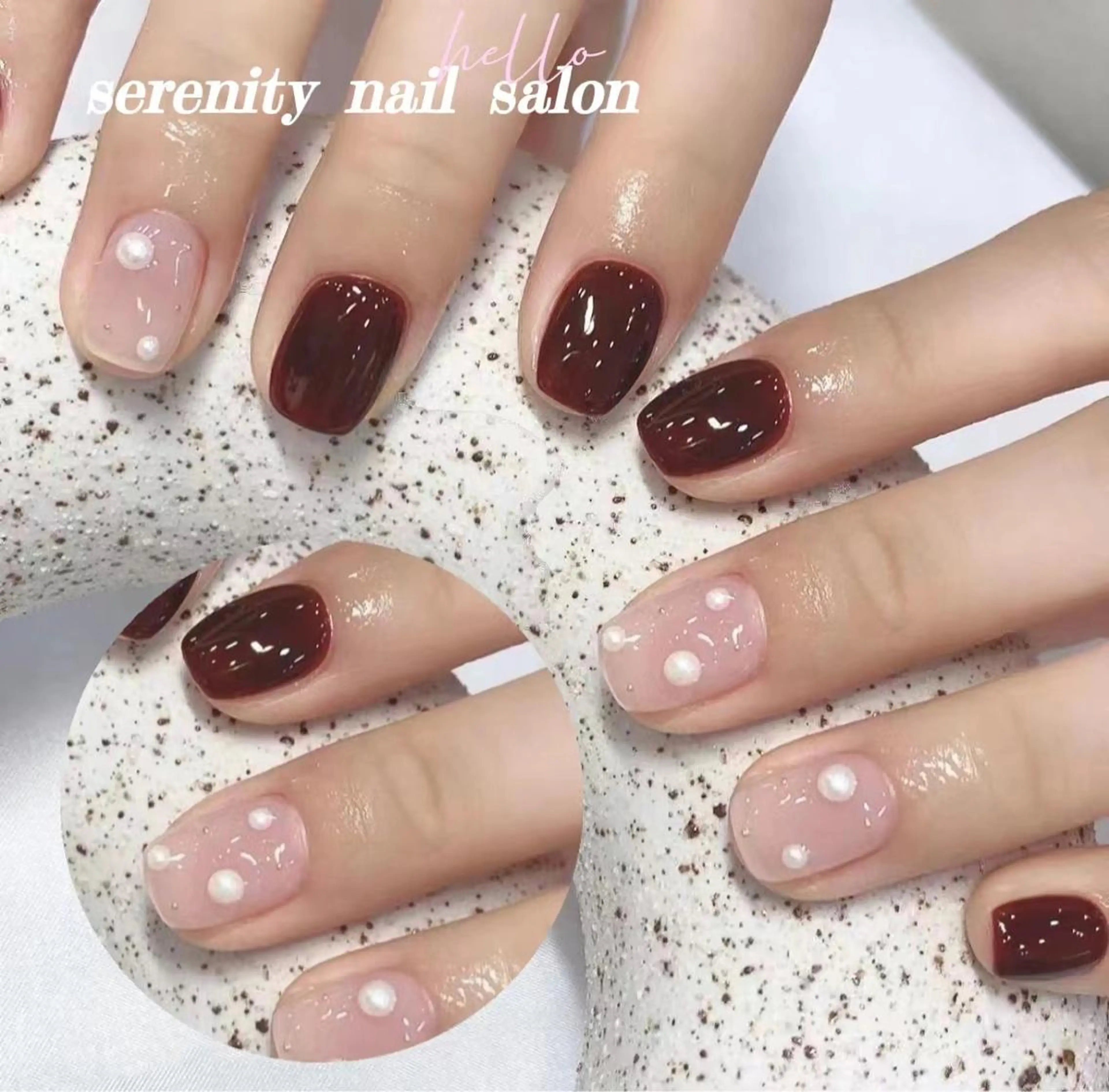 ネイル ハンドネイル ハンドケア ✨Serenity Nail salonのネイルデザイン