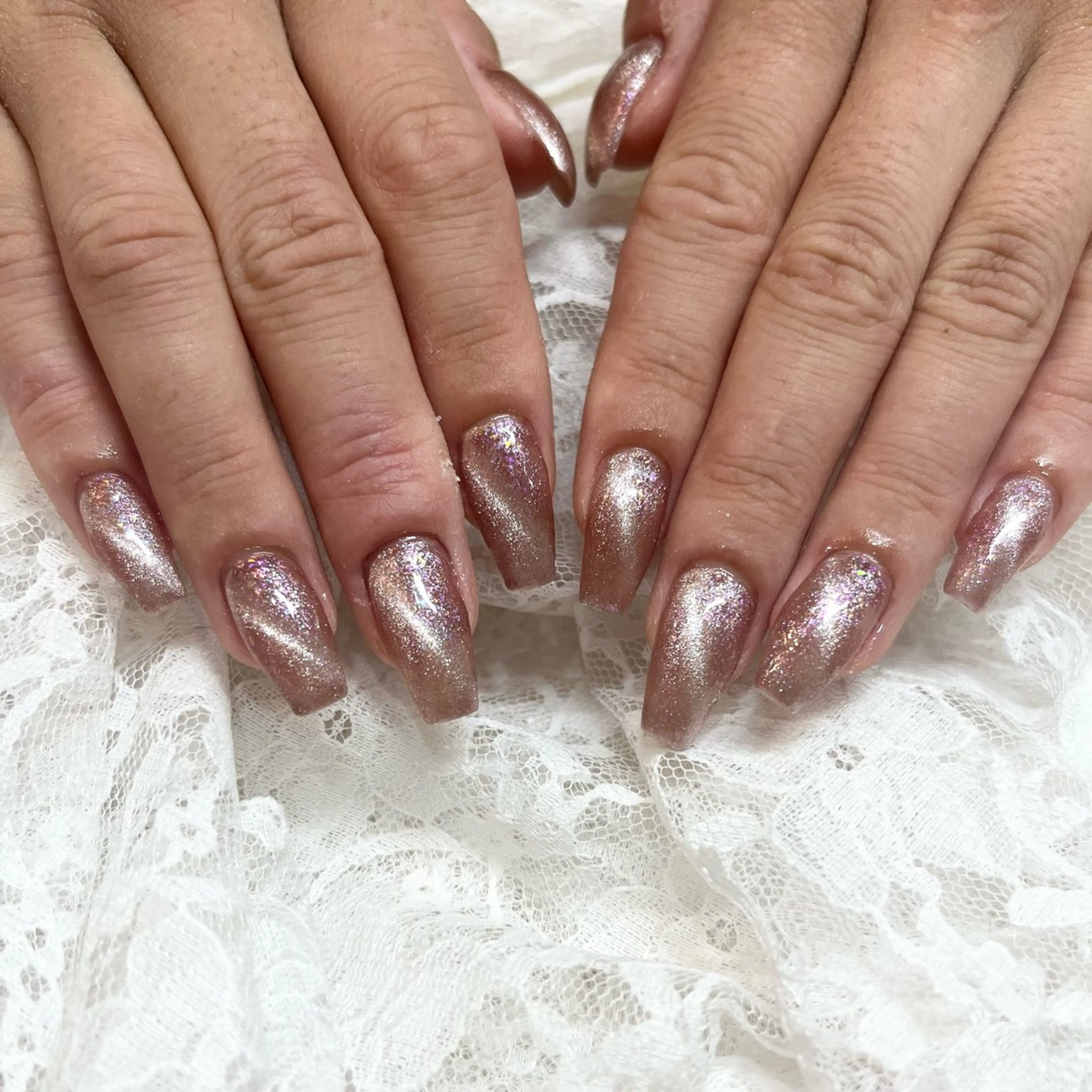 【おすすめ✨✨】ジェルマグネットネイルワンカラーの写真