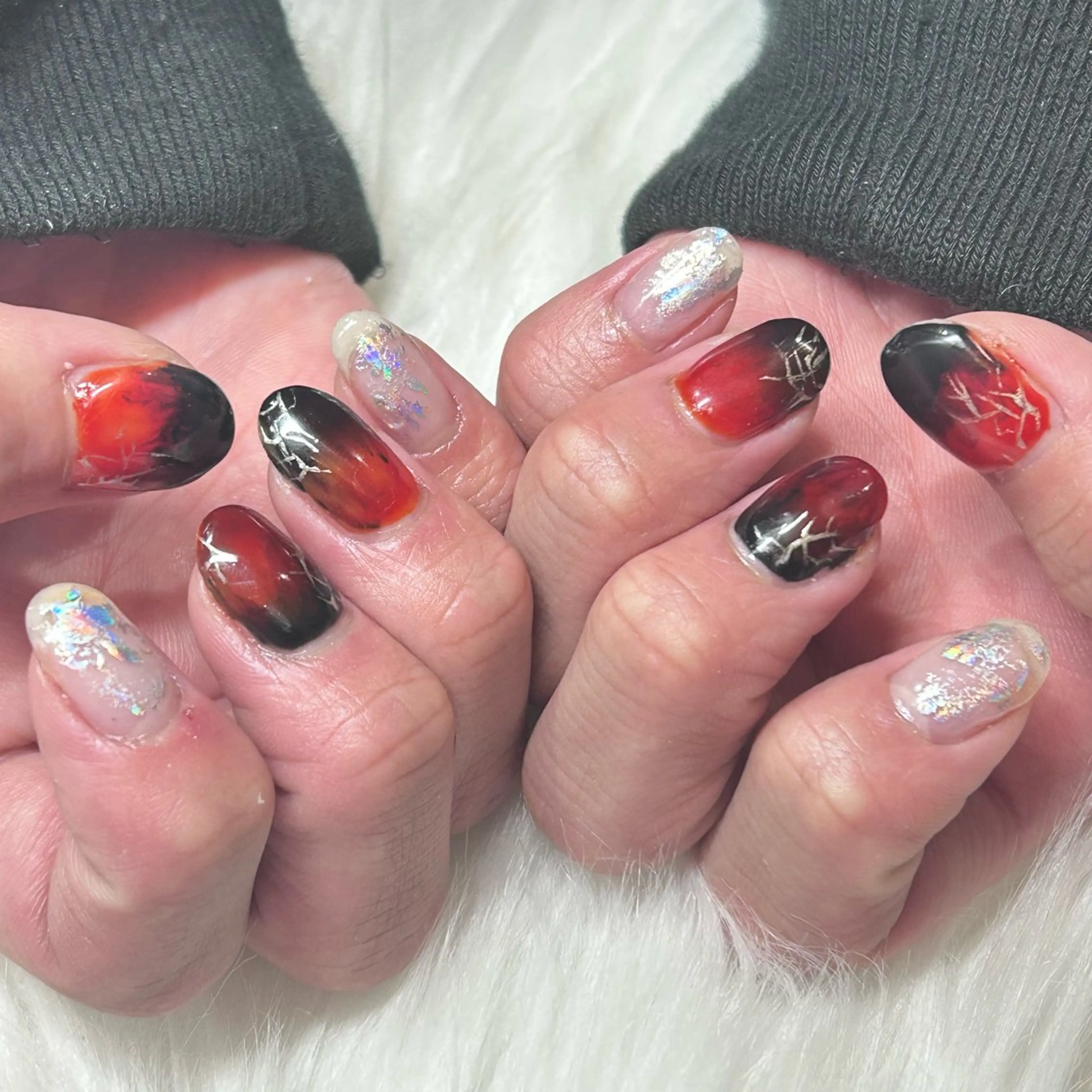 メンズ ネイル ハンドネイル はあとねいる中洲川端 chura.Sのネイルデザイン