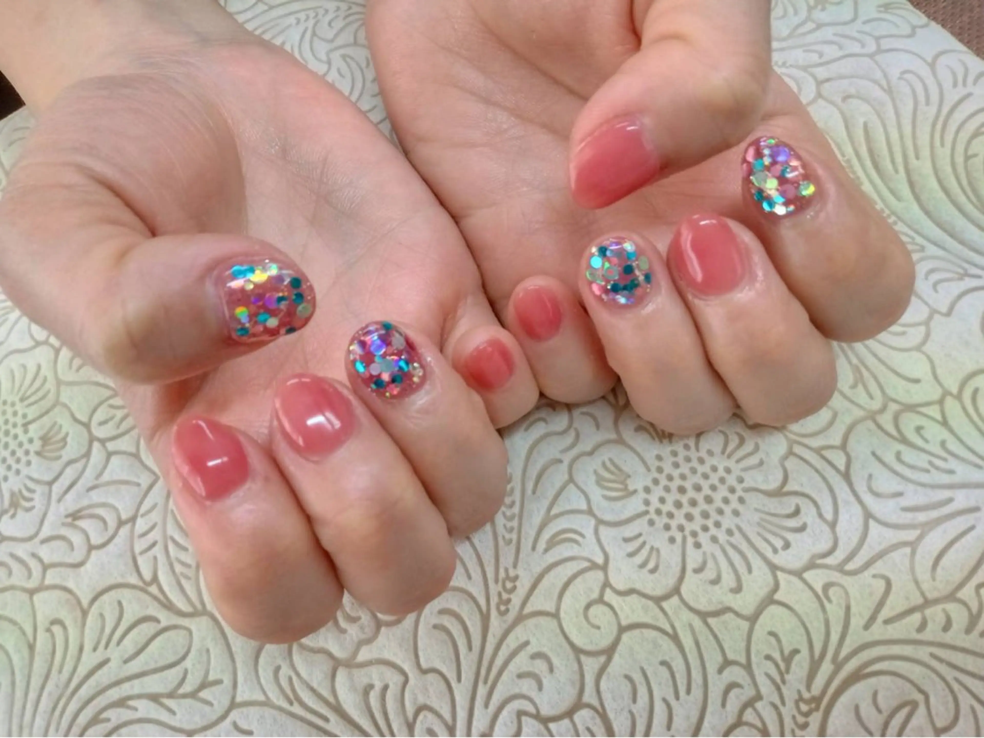 ネイル フラワーネイル precious nail room所属・precious nail  roomのネイルデザイン