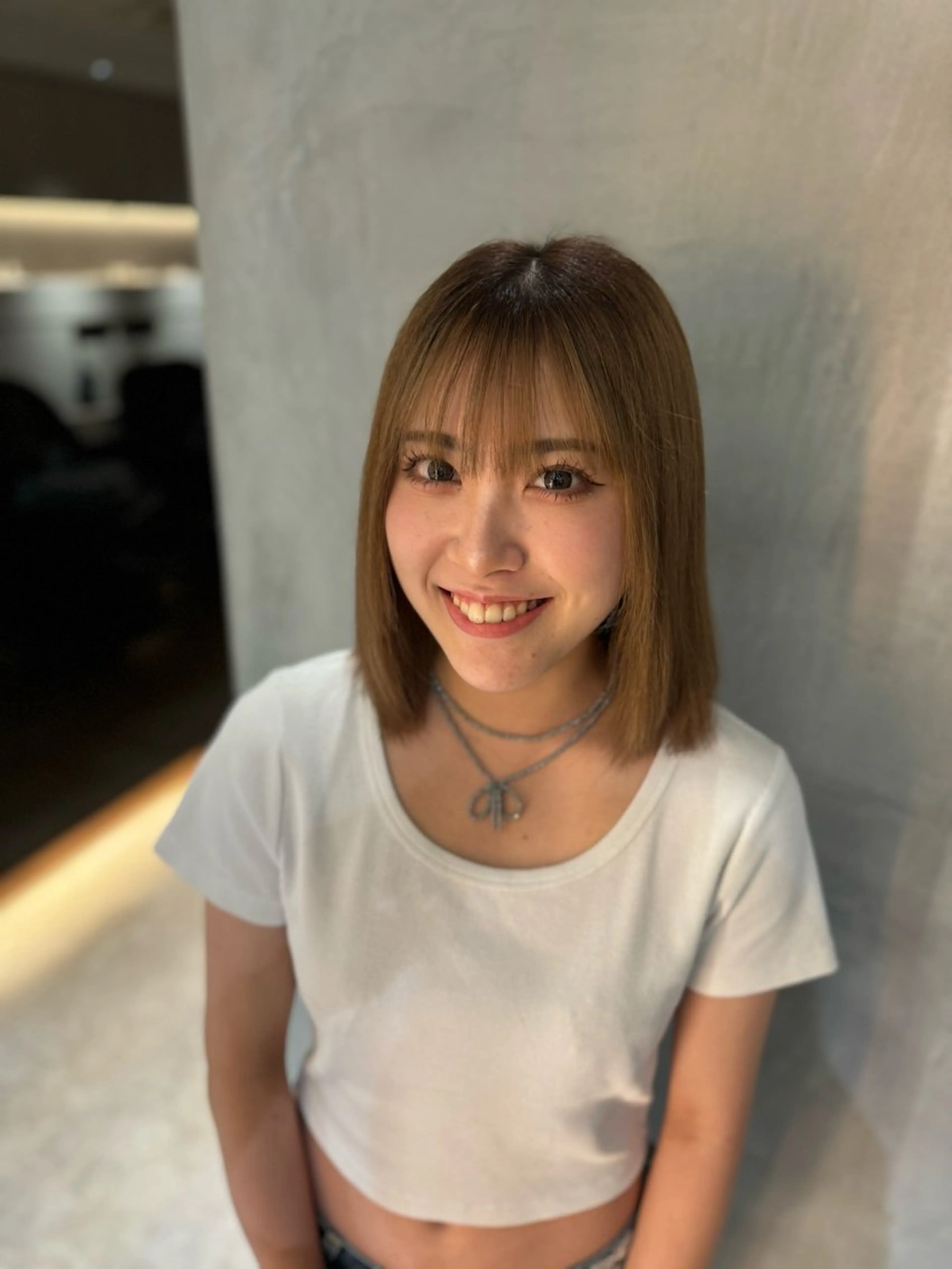 ミディアム 🦋美髪矯正、髪質 改善のプロ🦋アオイのヘアスタイル