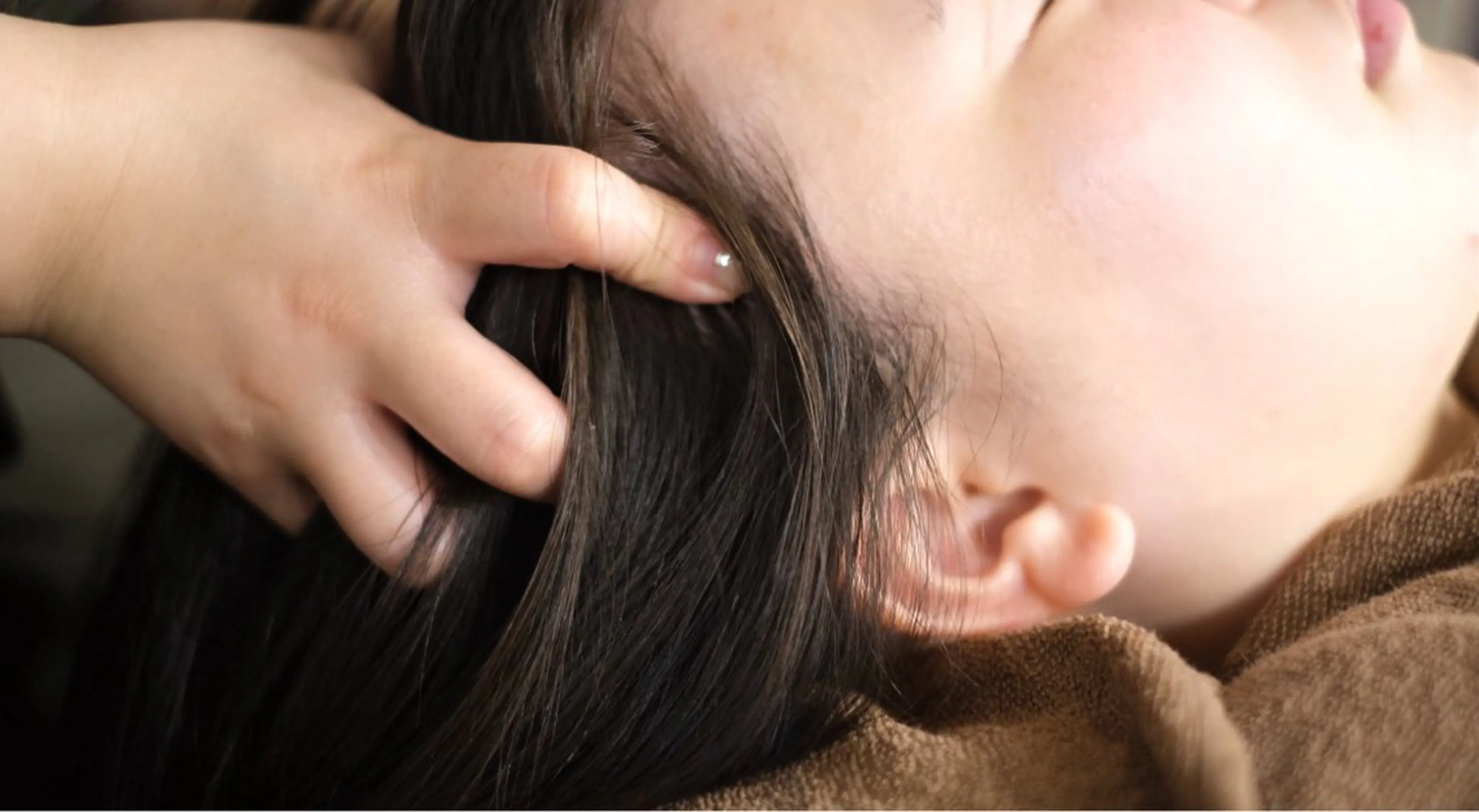 【女性限定】頭のマッサージのみ／クリームヘッドスパコースの写真