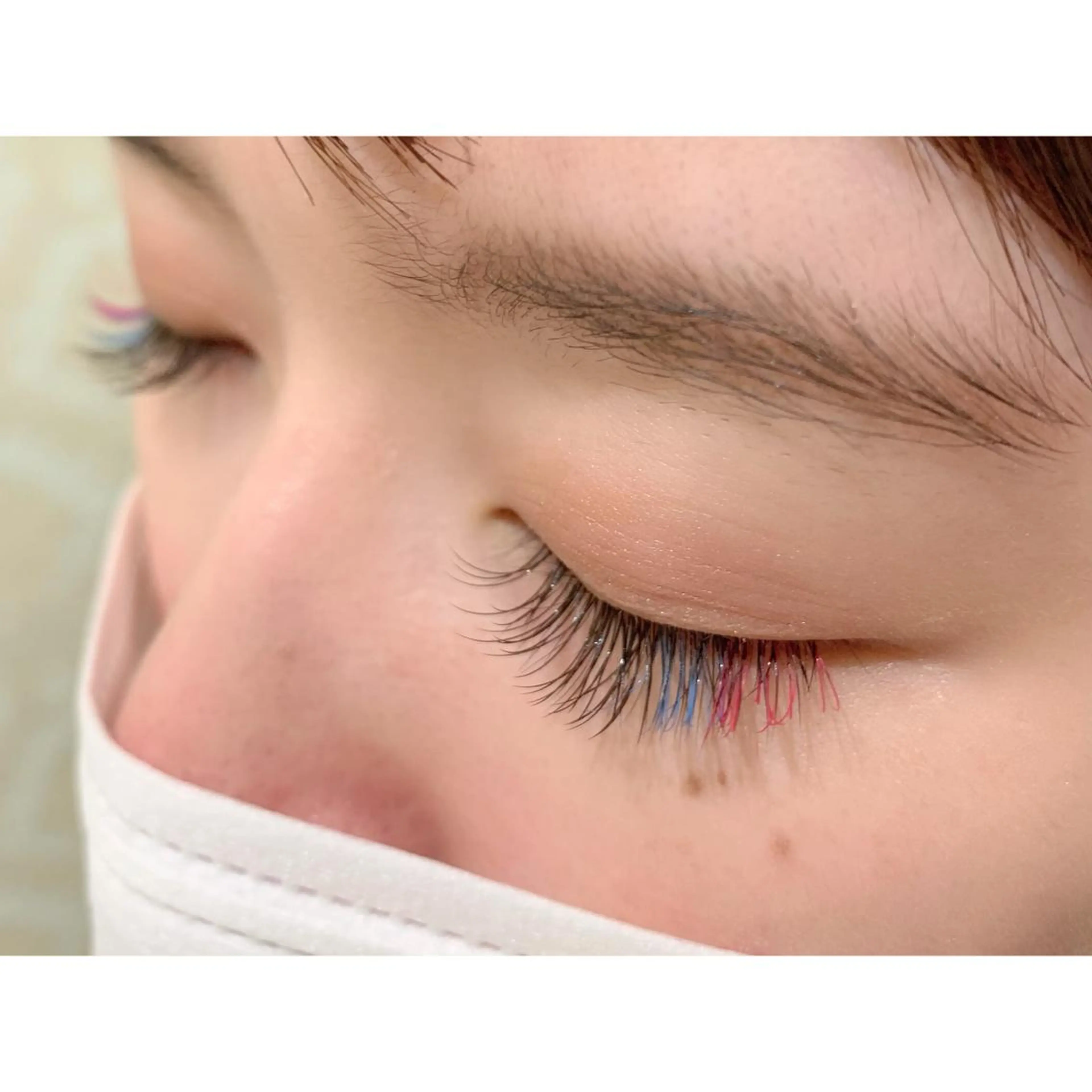 マツエク・マツパ カラーマツエク 坂西 春果のマツエク・マツパデザイン