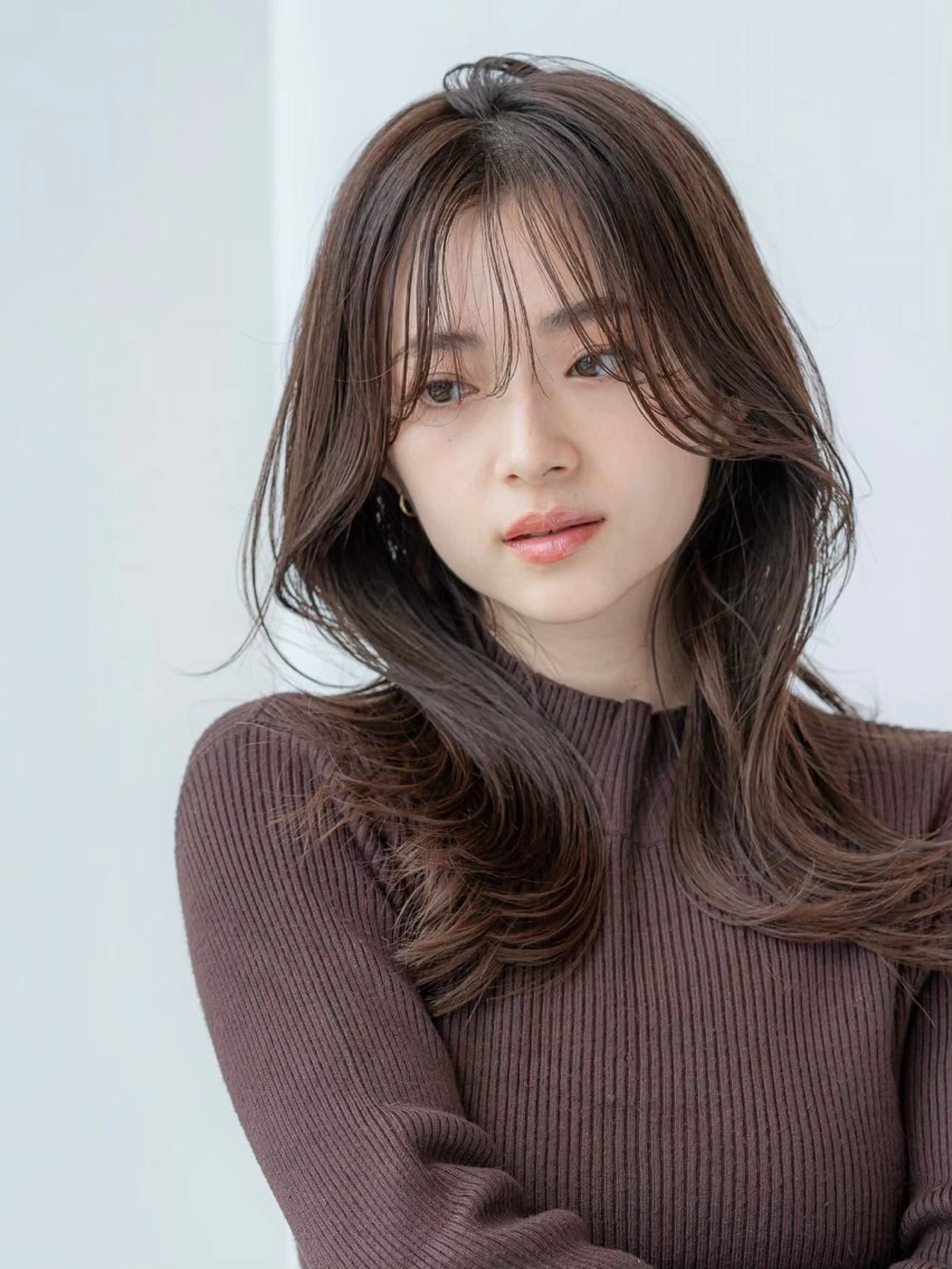 ミディアム カラー ✨髪質改善 縮毛矯正 艶髪 立川 コウキ✨のヘアスタイル