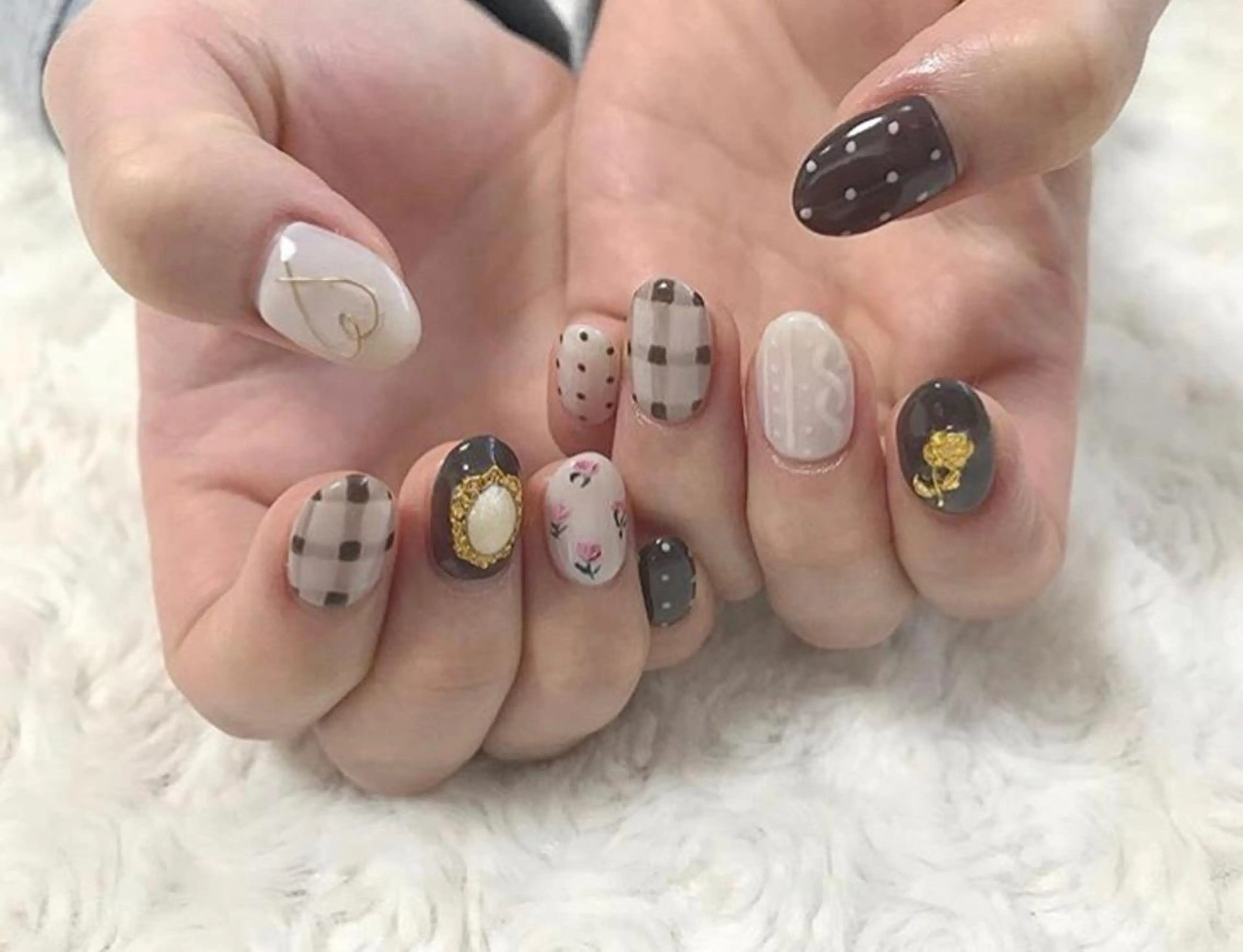 ネイル 久田 悠佳のネイルデザイン