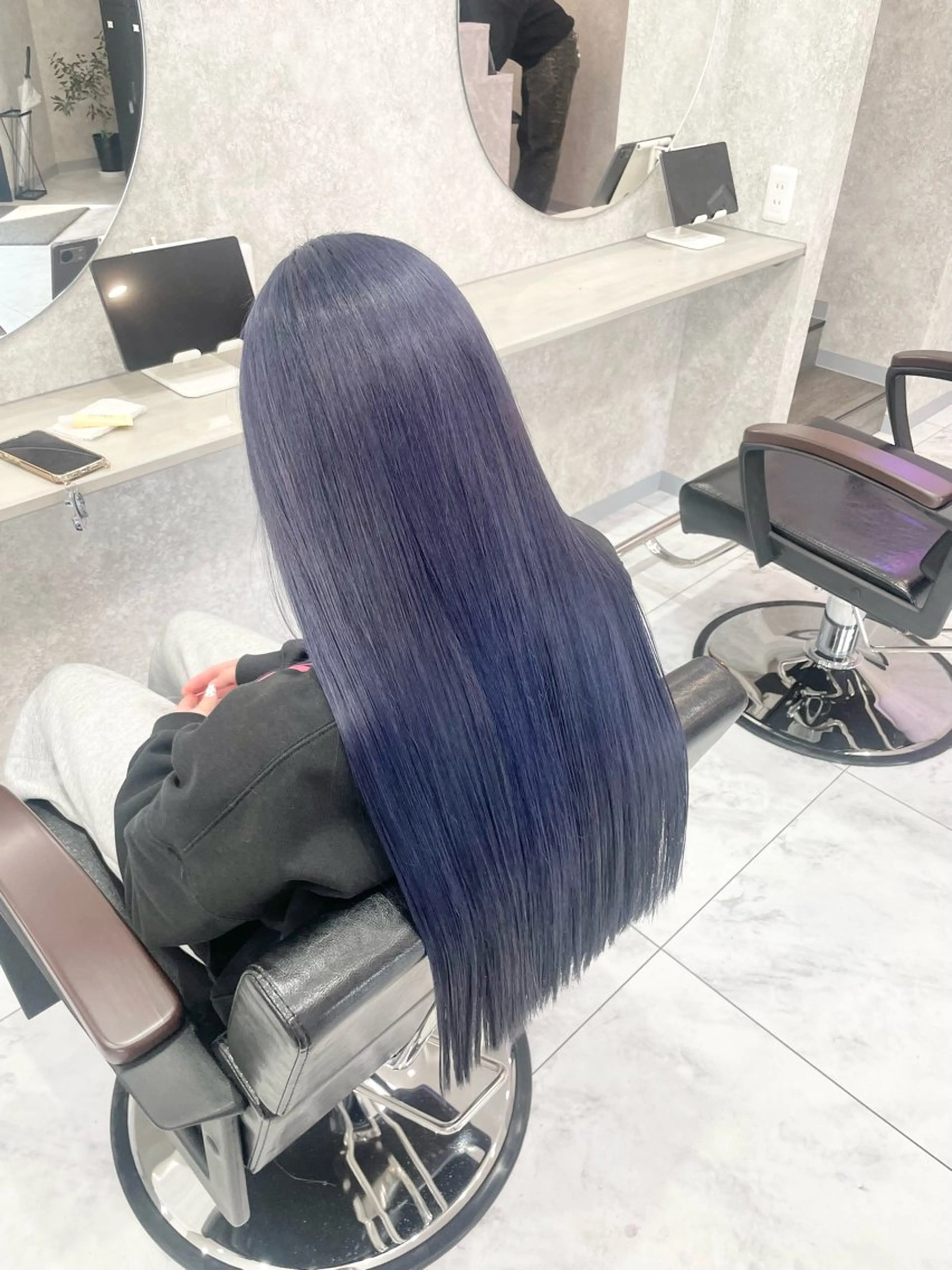 ロング 🦋ハイトーン🦋 石山 希理🦋のヘアスタイル