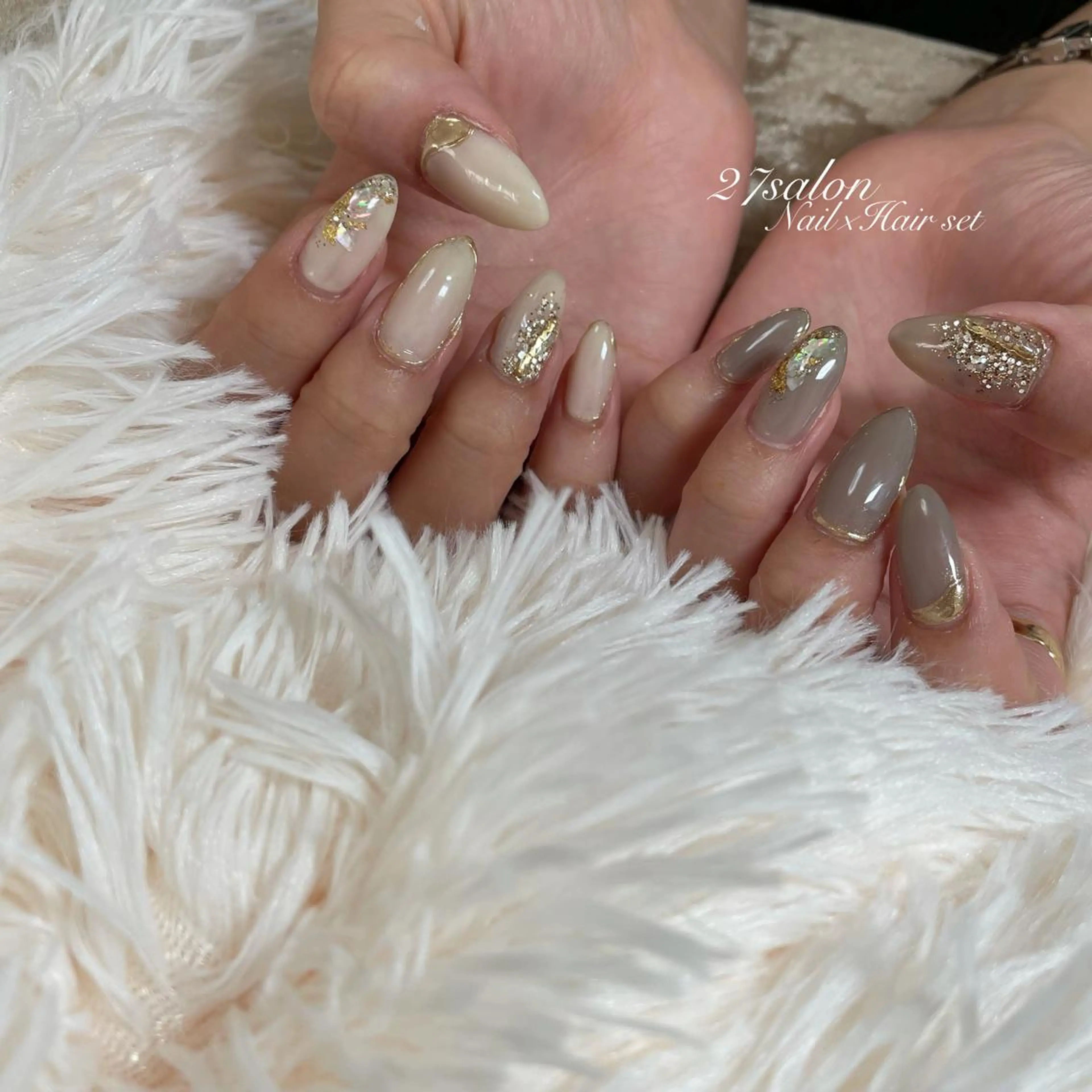 ネイル ニュアンスネイル 27salon yuinaのネイルデザイン