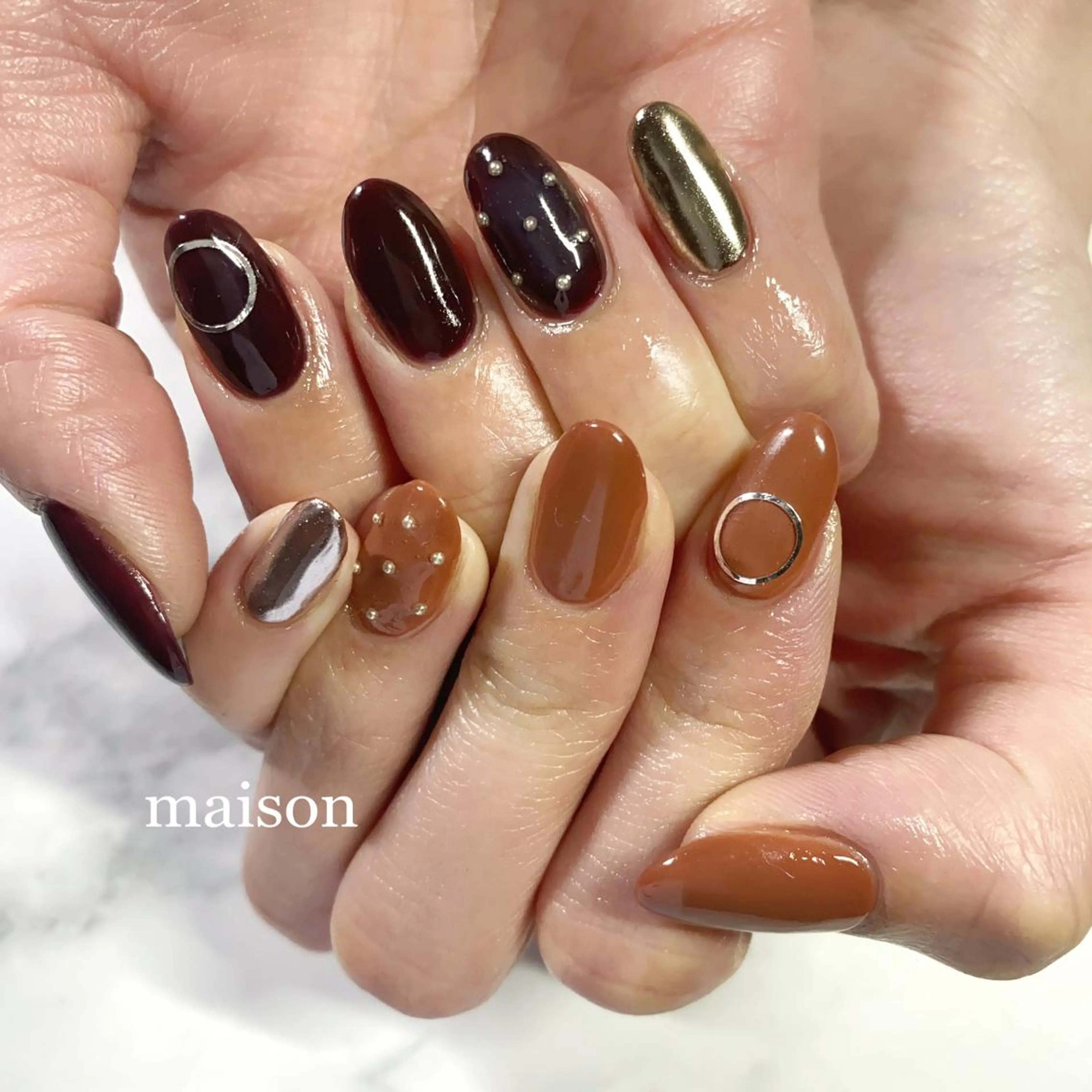 ネイル ハンドネイル ISHIHARA KANAのネイルデザイン