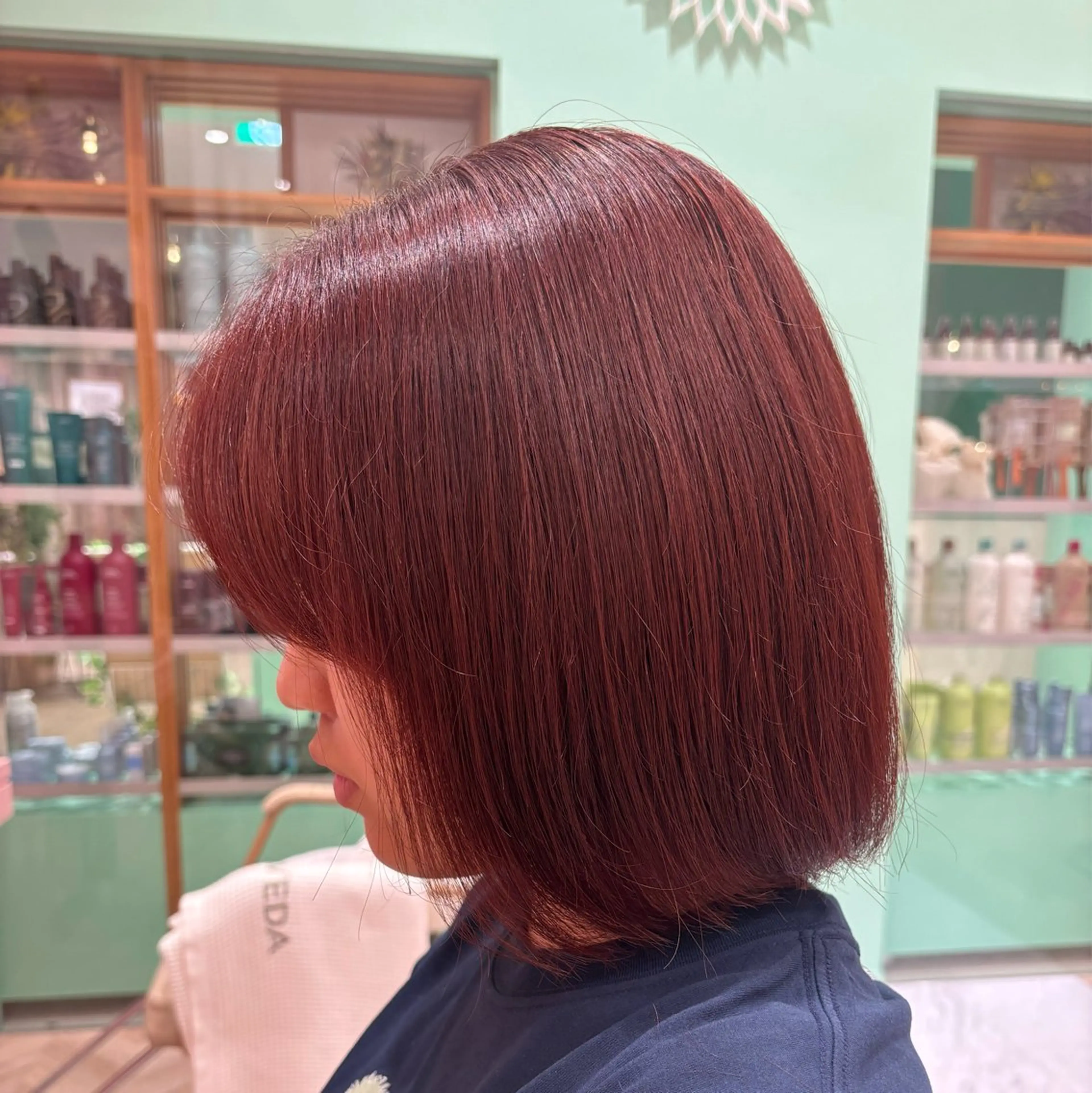 ミディアム カラー 中西 樹人のヘアスタイル