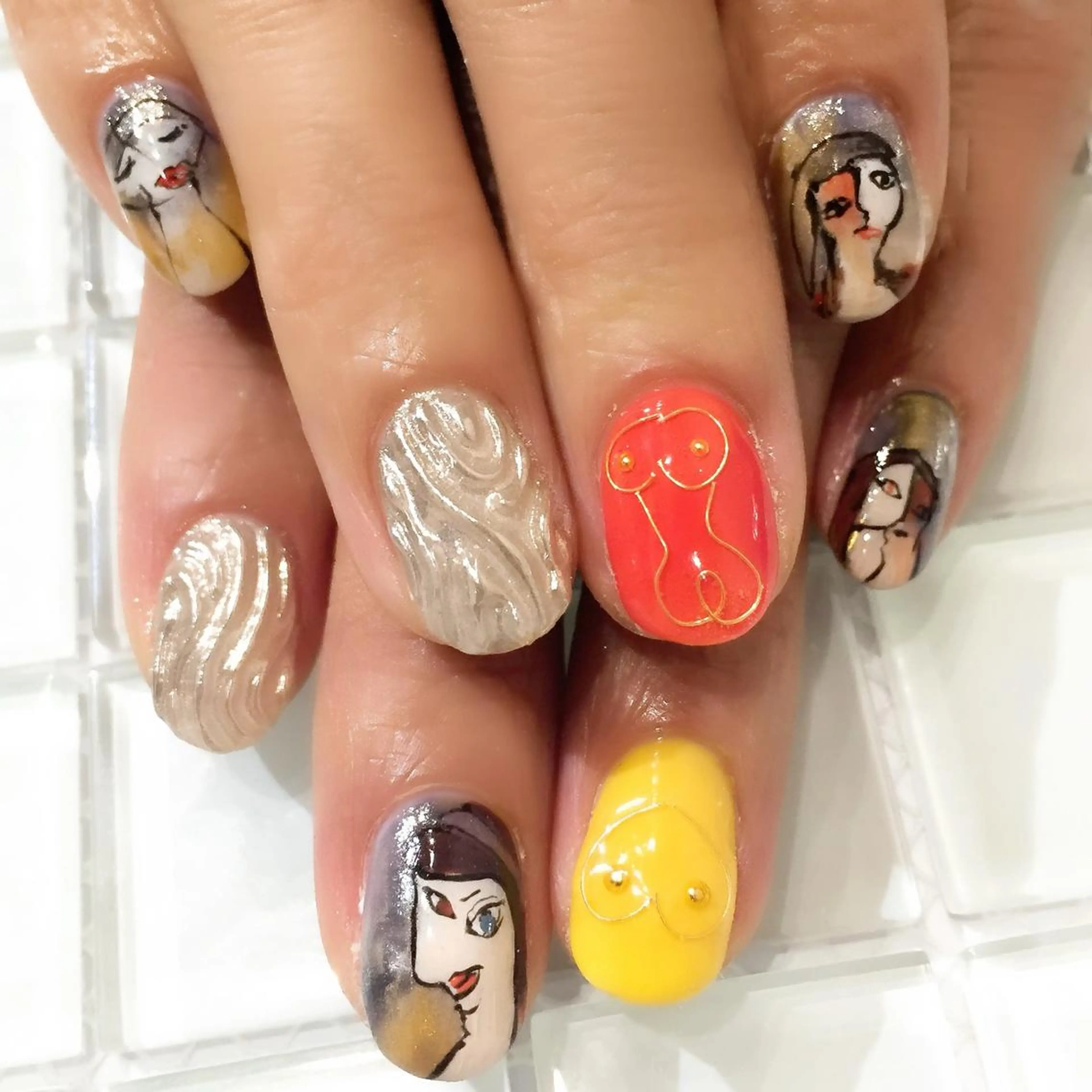 ネイル ESPERANZA NAIL所属・SASAKI NOZOMIのネイルデザイン