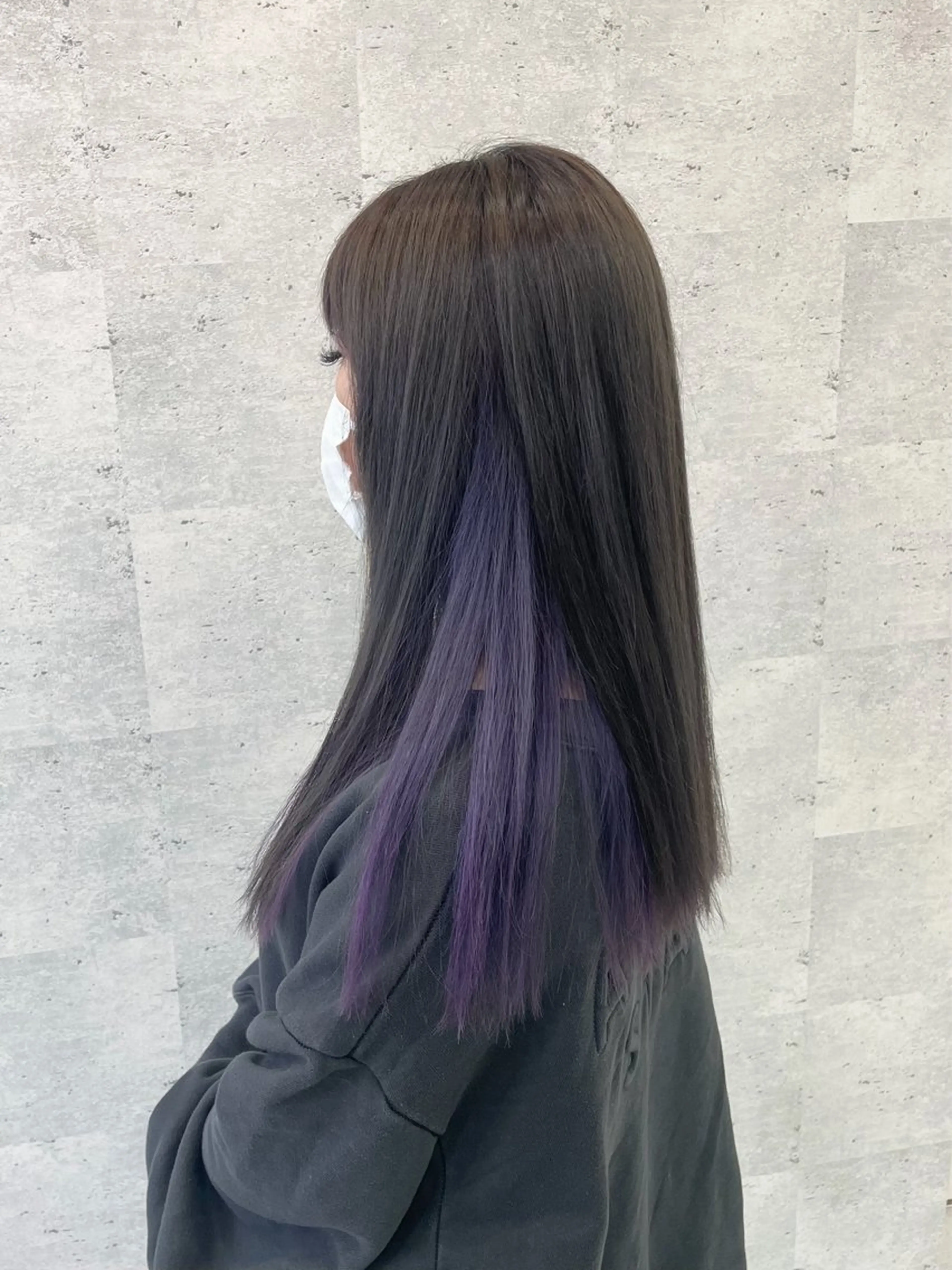 ロング カラー SAKI 新宿のヘアスタイル