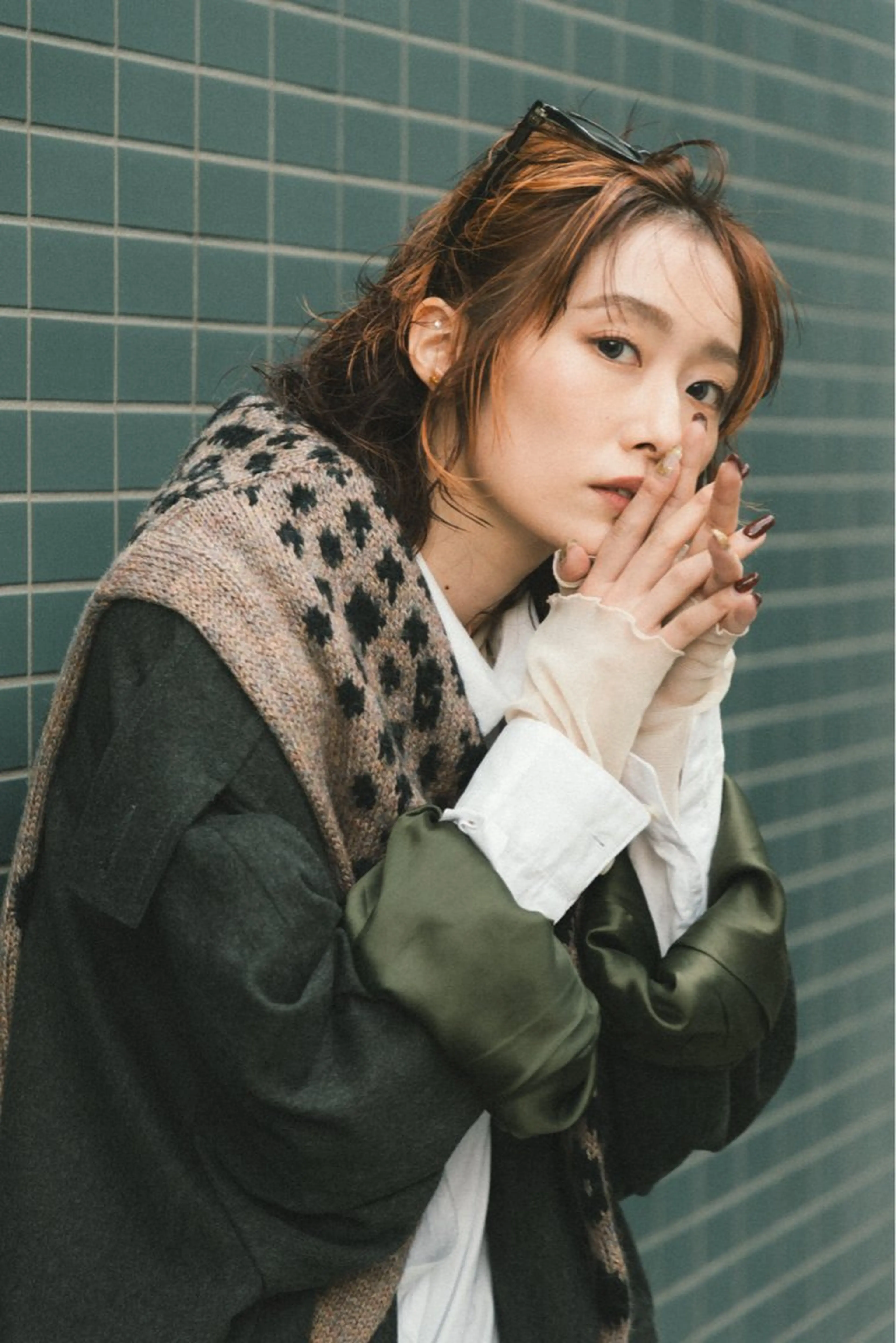 ミディアム 神戸/karina /レイヤー/髪質改善のヘアスタイル