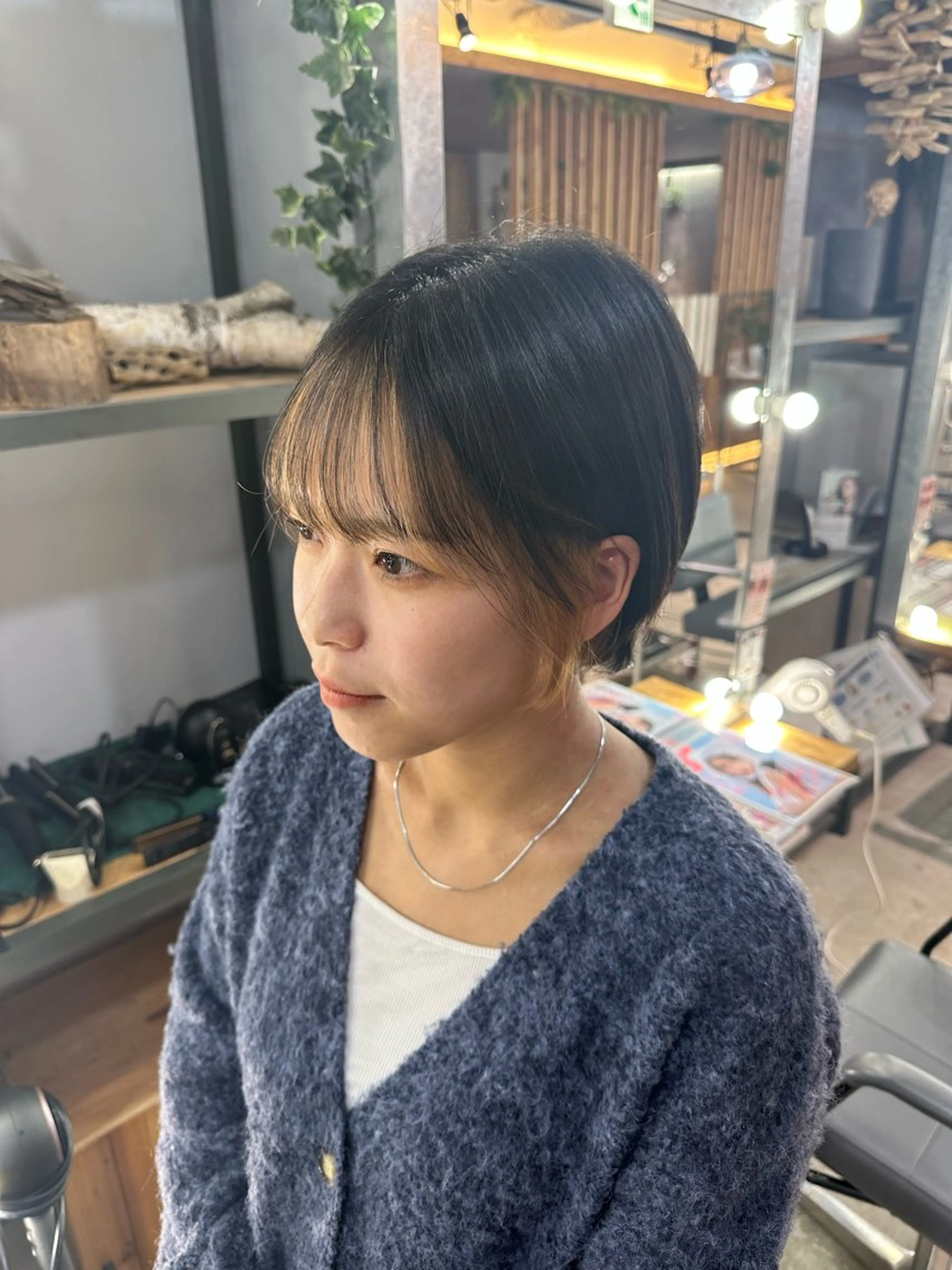 ショート ミストバング 溜 一太のヘアスタイル