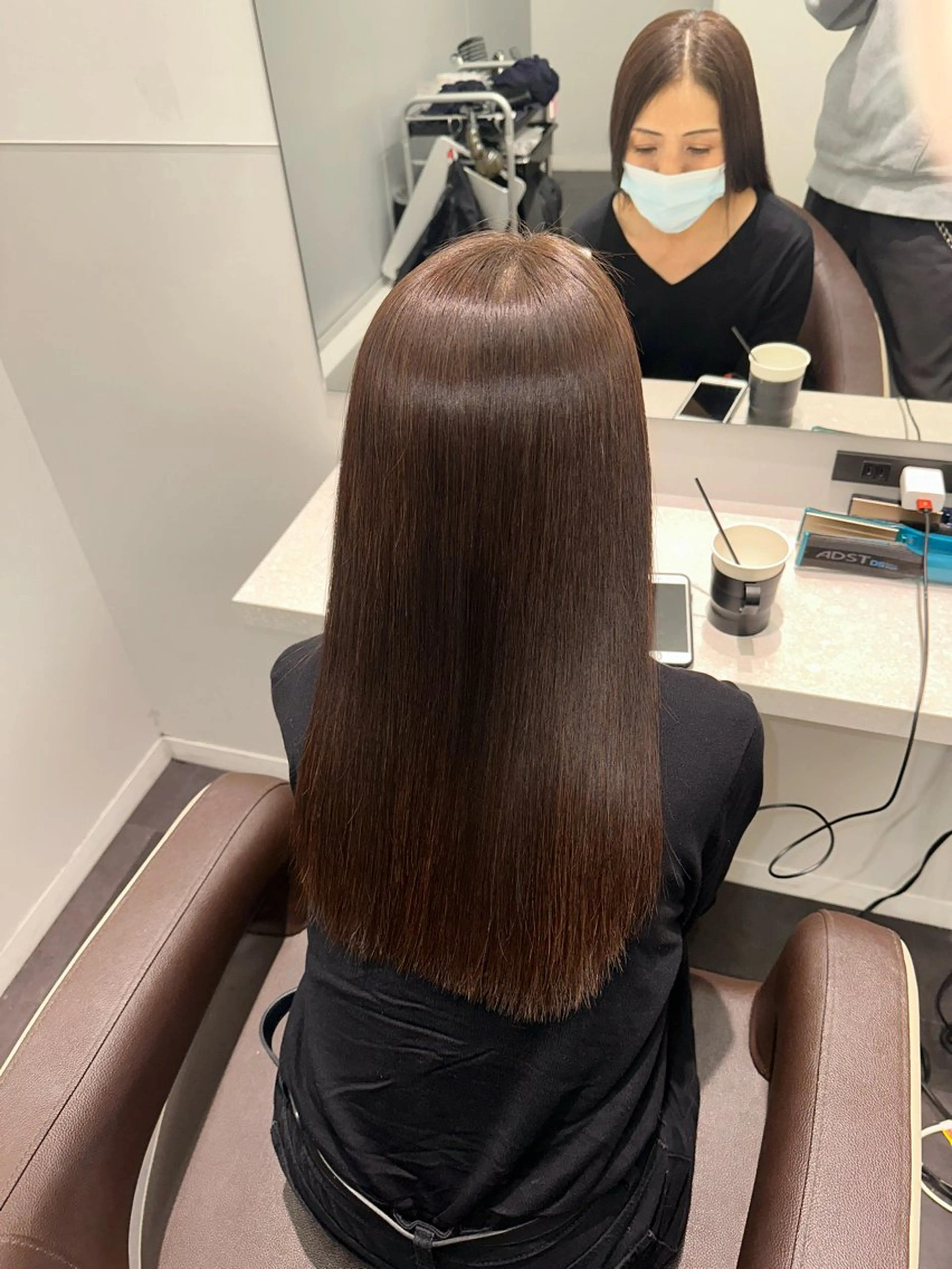 セミロング Wisteria所属・美髪特化✨ 伊織✨縮毛矯正✨のヘアスタイル