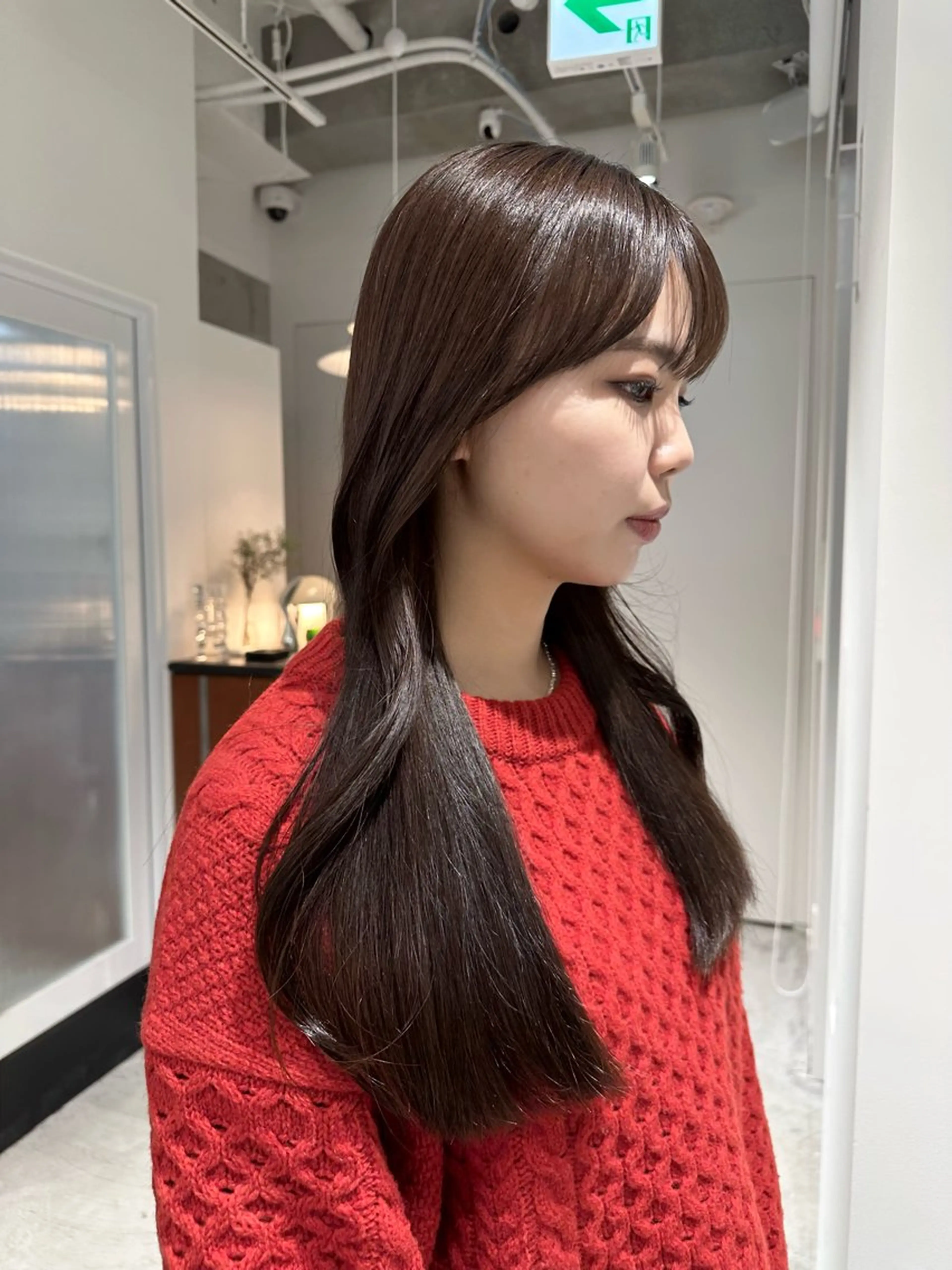 10月限定【ご新規様only】✨前髪・顔まわりカット+カラー✨女性限定の写真